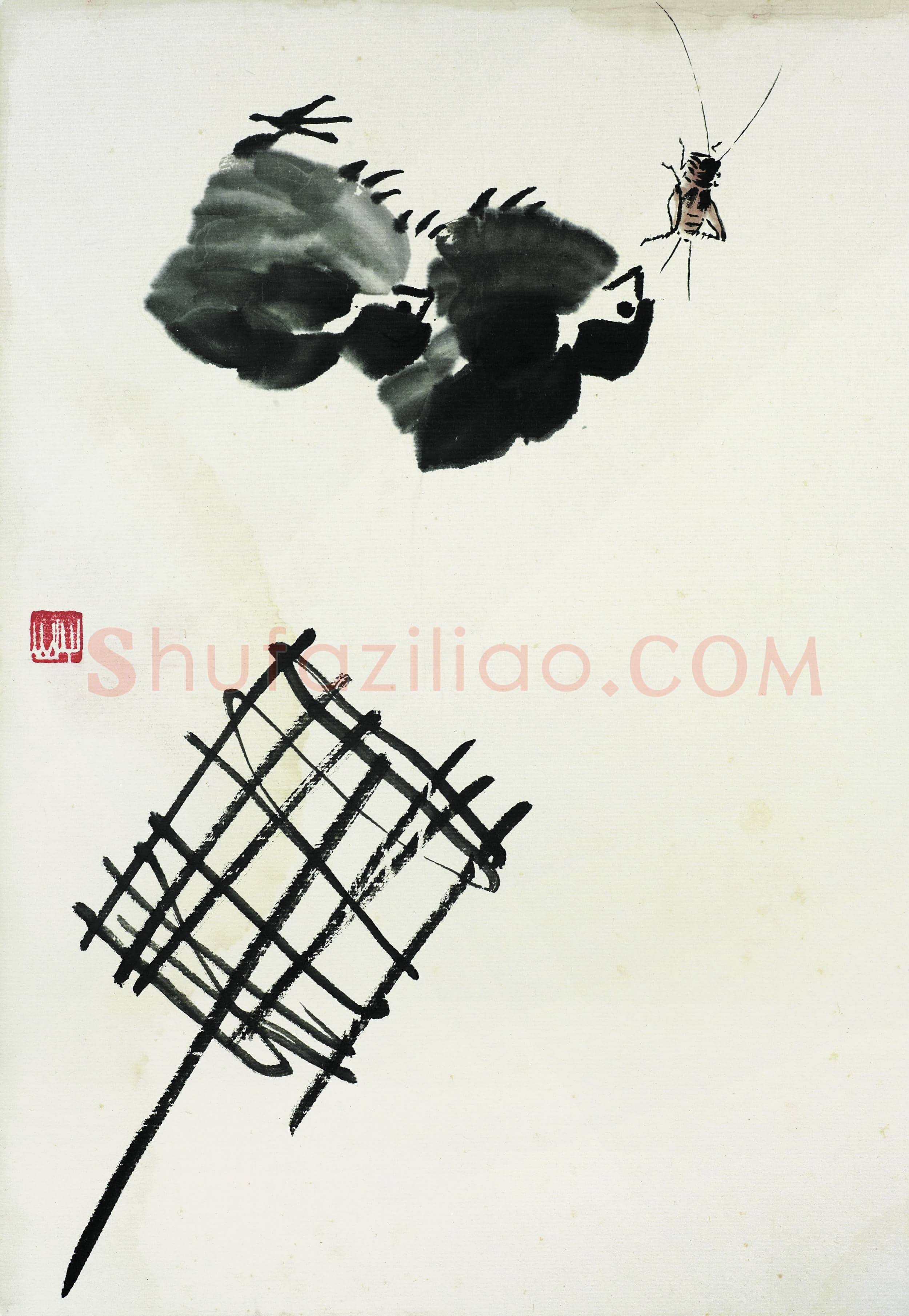 齐白石 国画作品精选-418