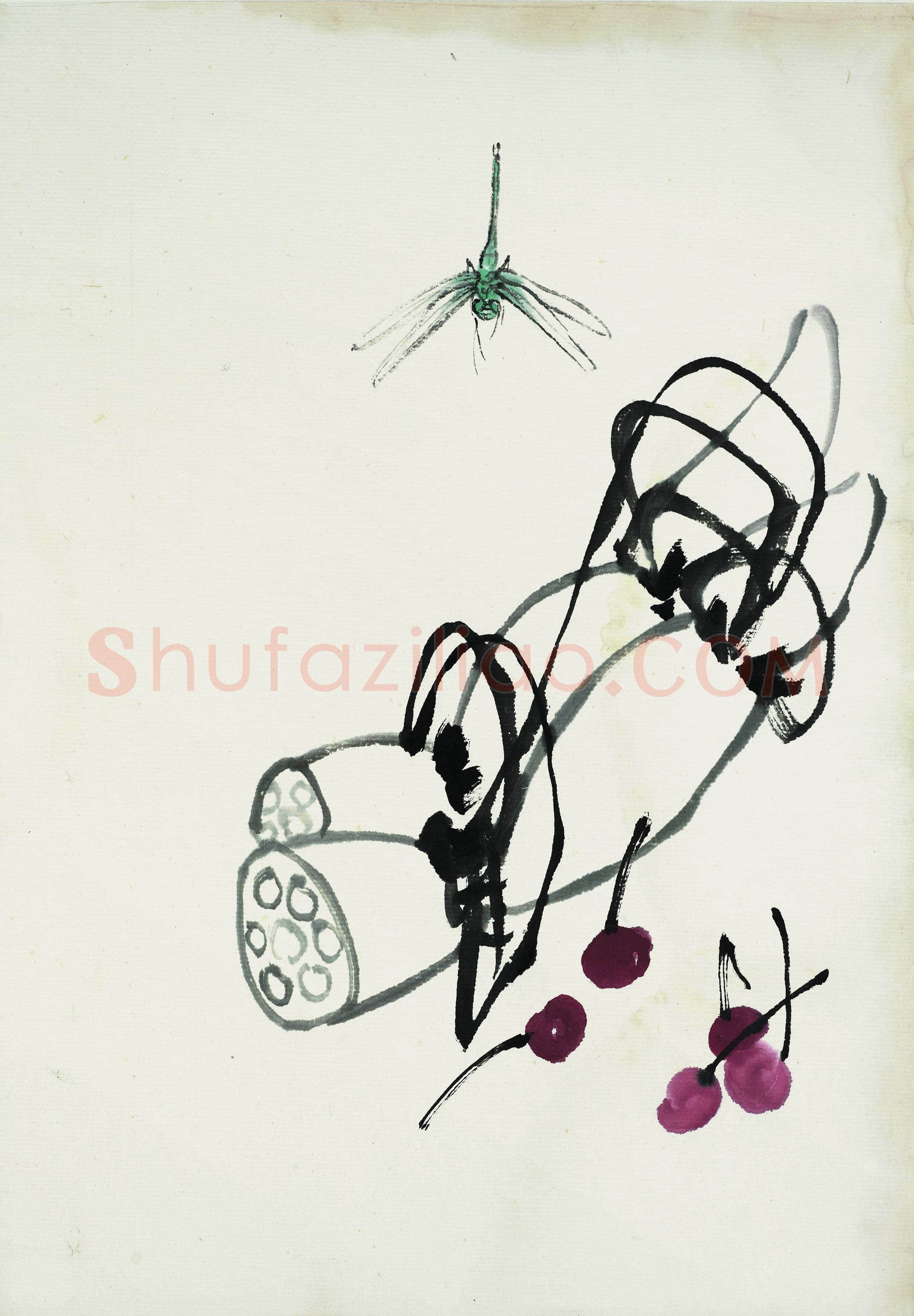 齐白石 国画作品精选-419