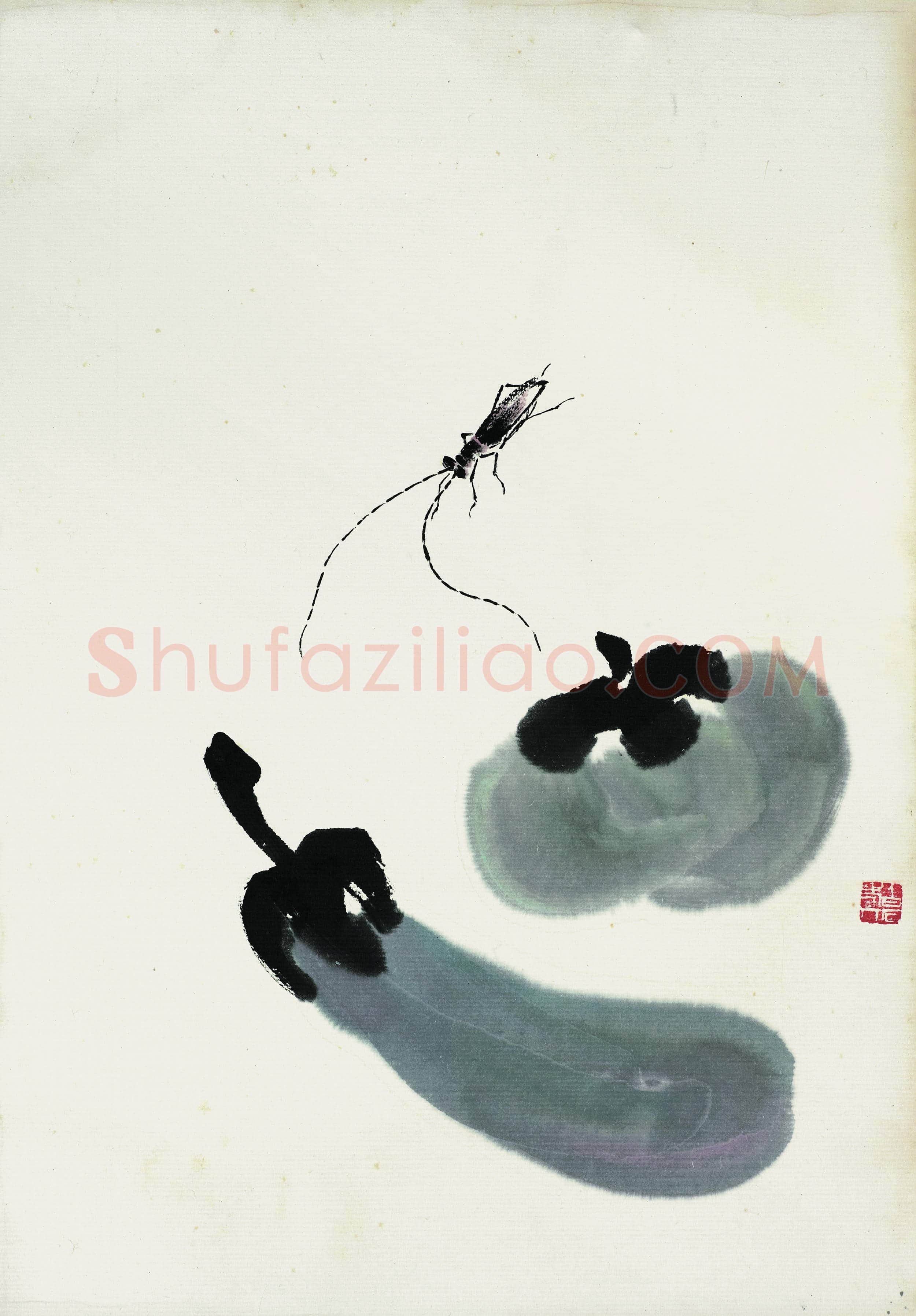 齐白石 国画作品精选-424