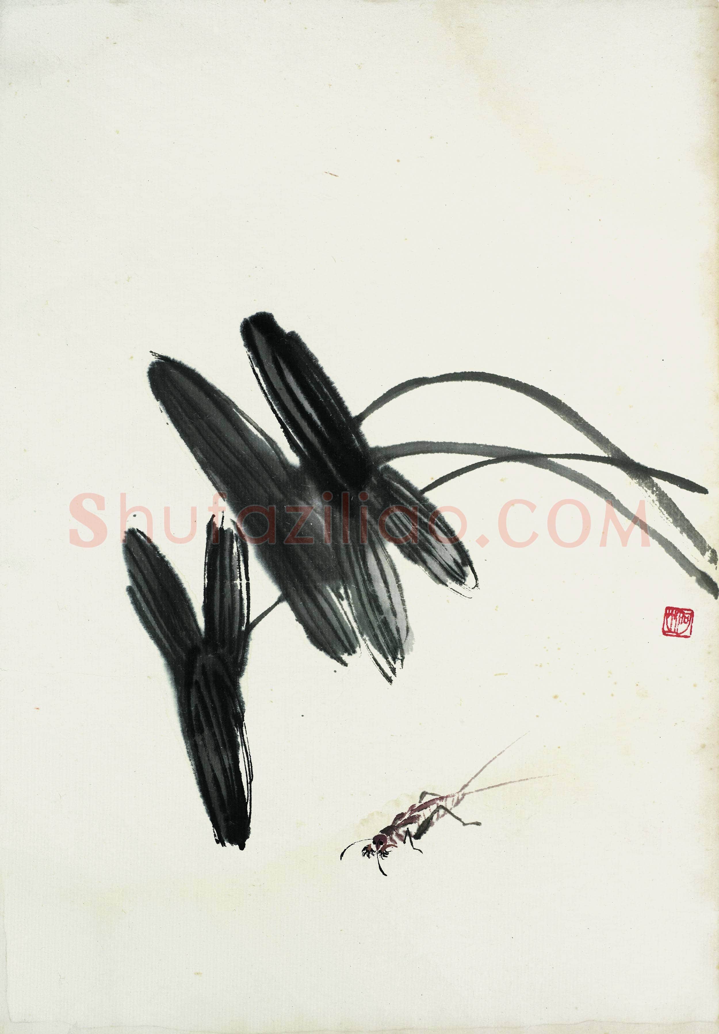 齐白石 国画作品精选-425