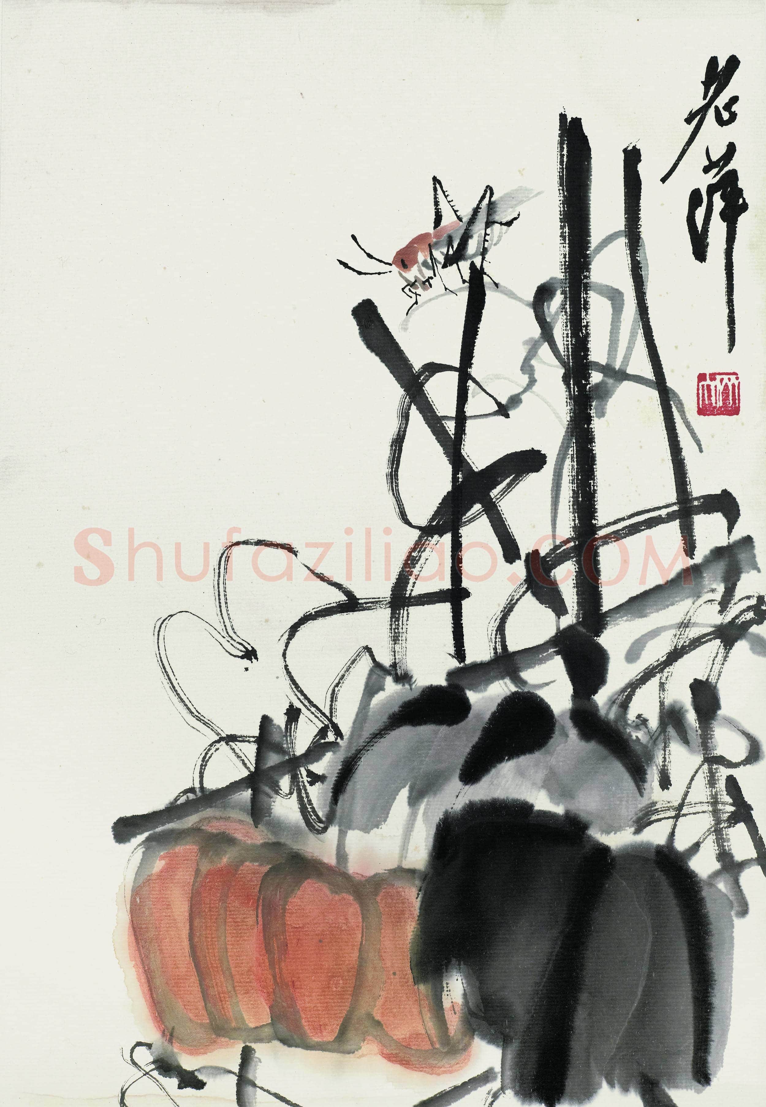 齐白石 国画作品精选-439
