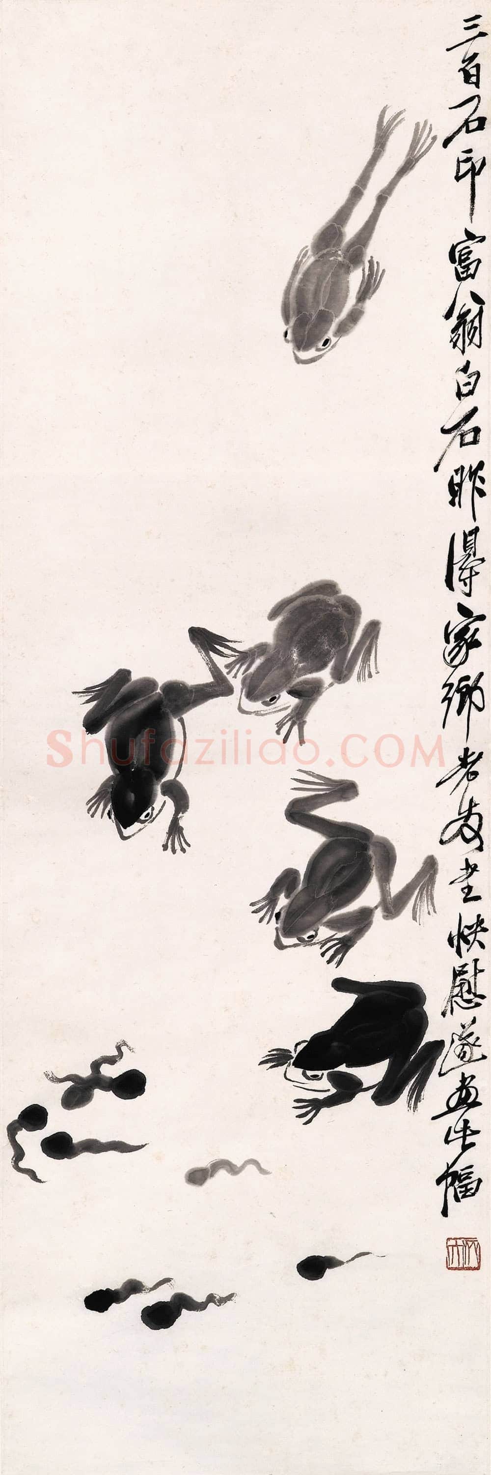 齐白石 国画作品精选-442