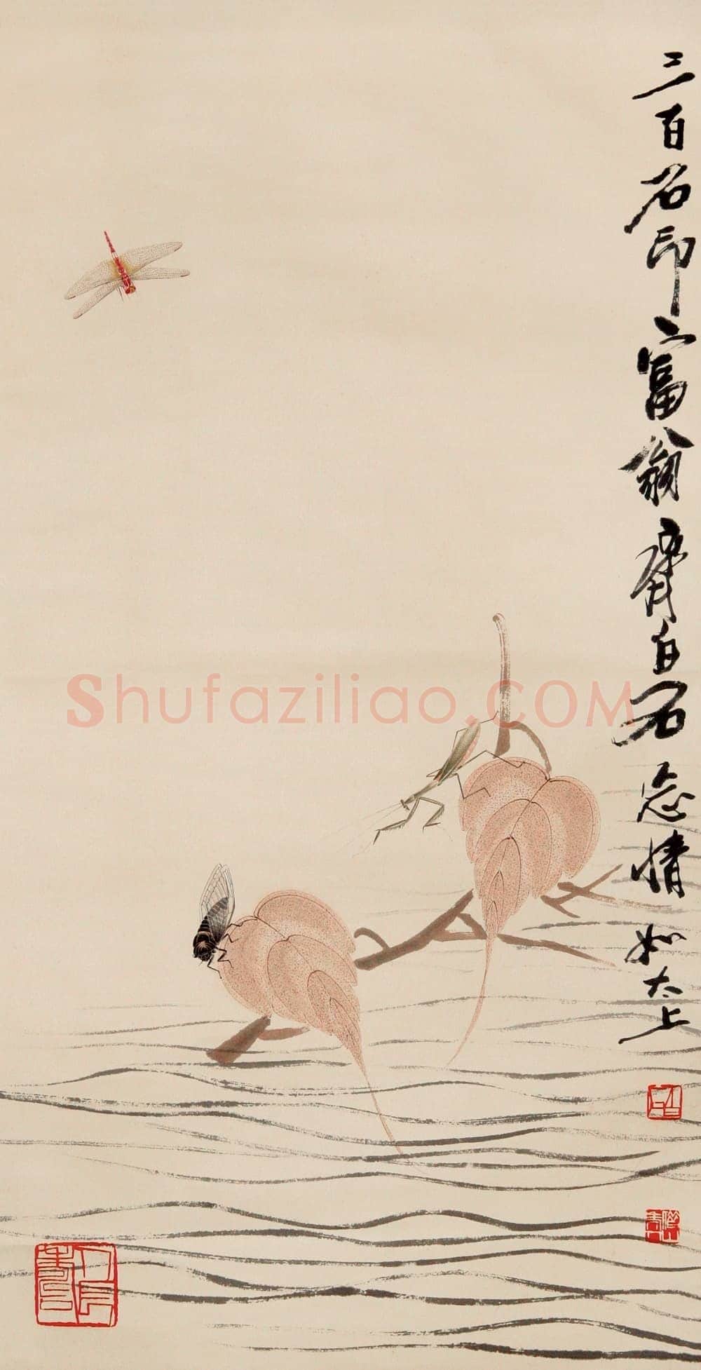 齐白石 国画作品精选-461