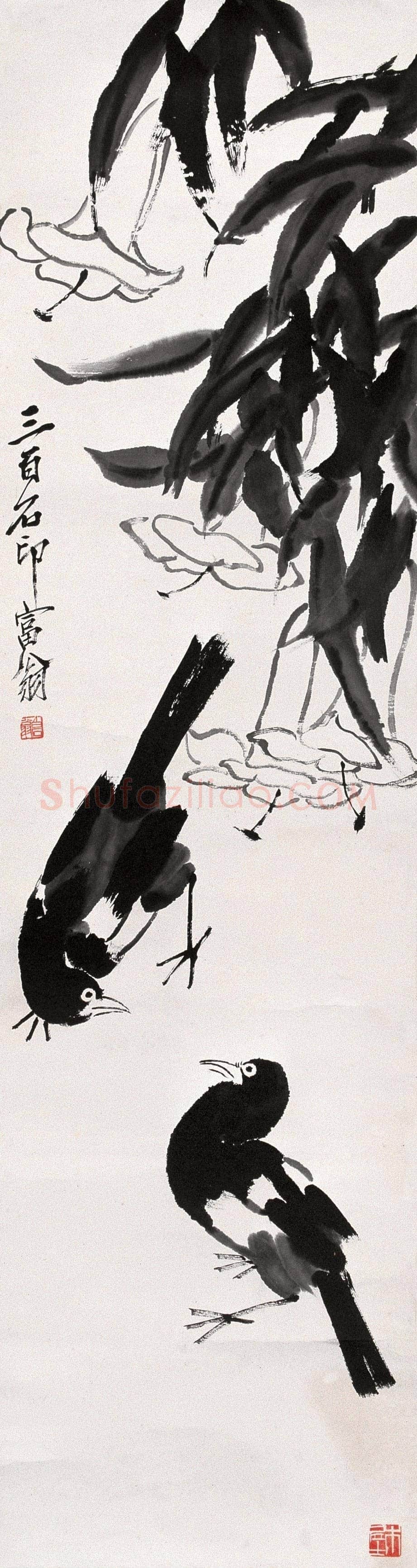 齐白石 国画作品精选-462