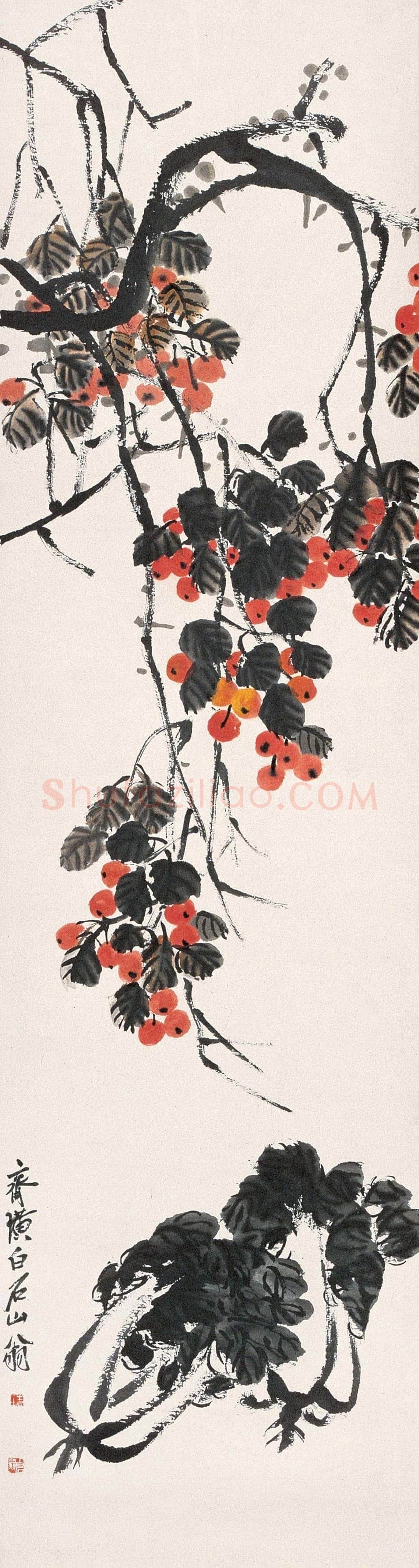 齐白石 国画作品精选-465