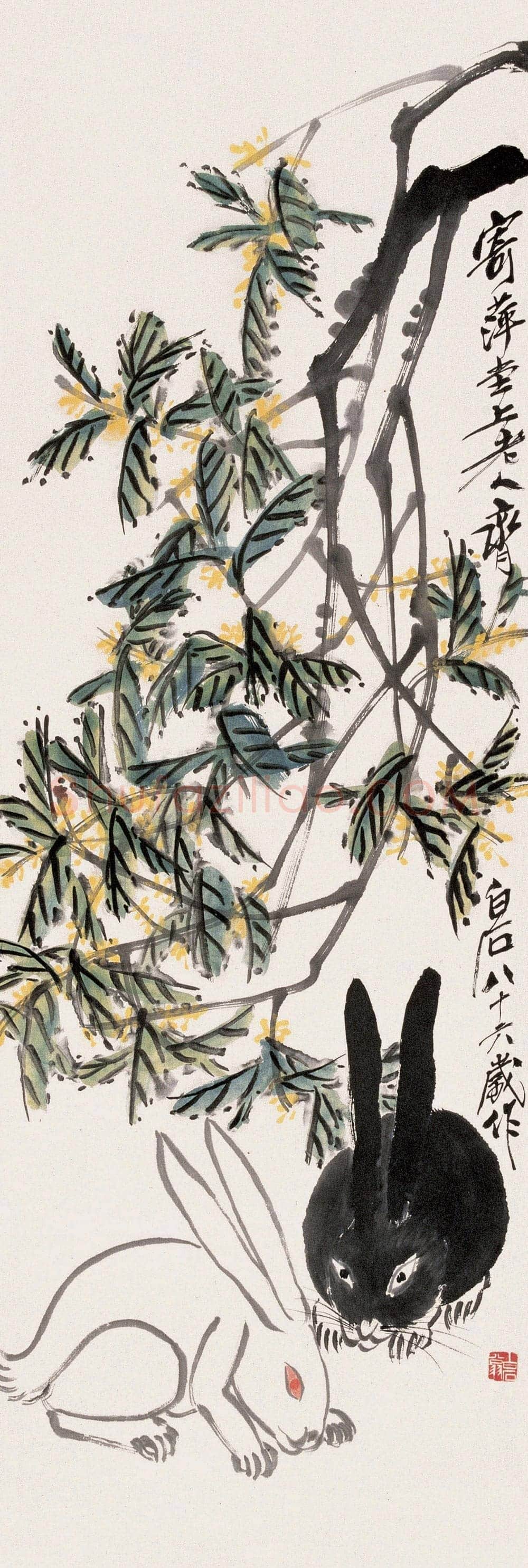 齐白石 国画作品精选-467