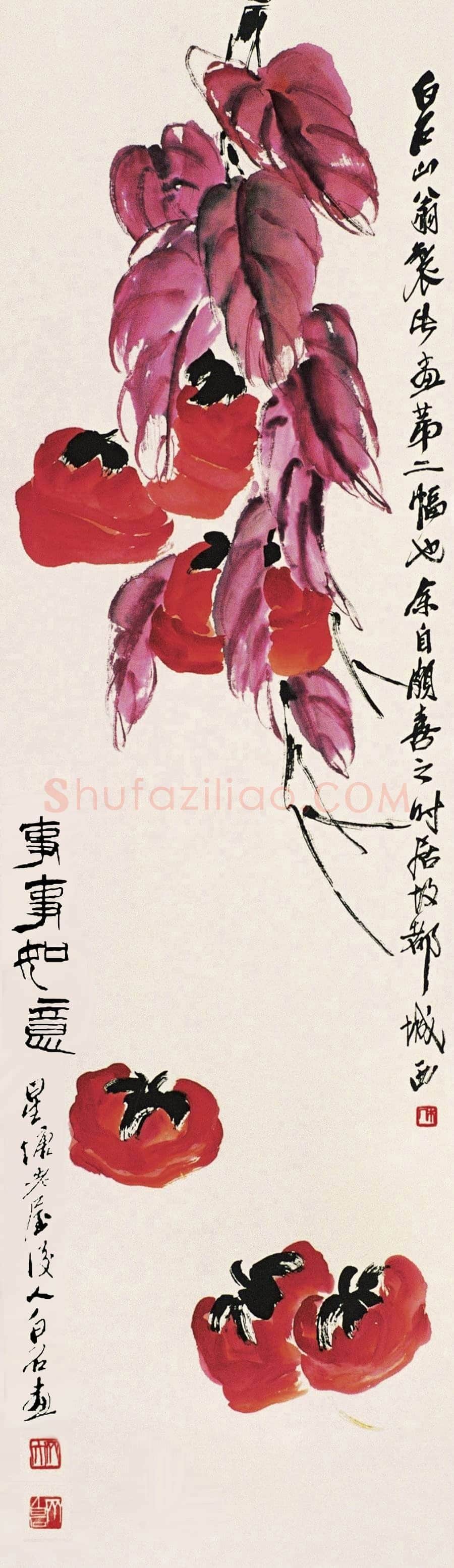 齐白石 国画作品精选-488