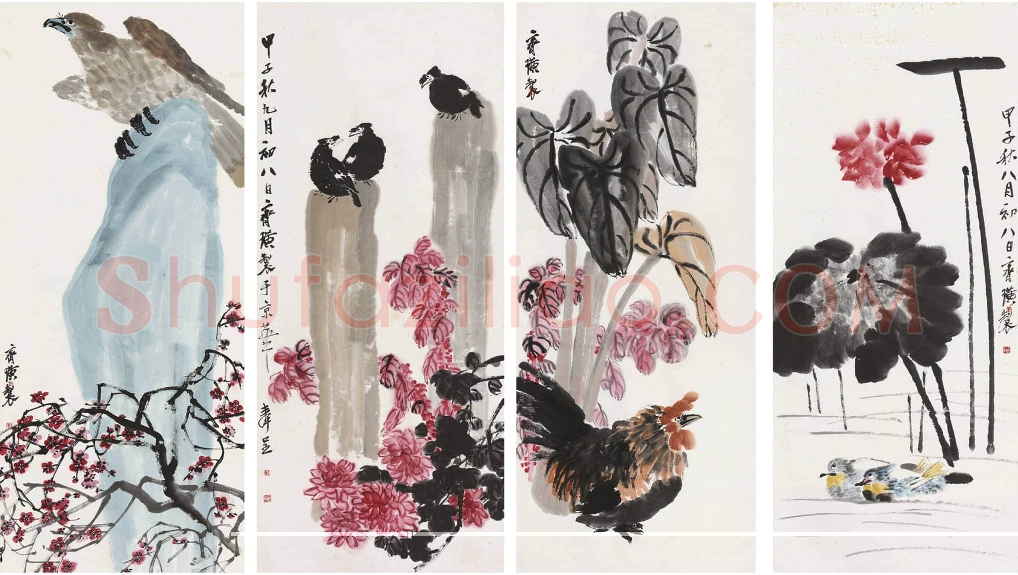 齐白石 国画作品精选-491