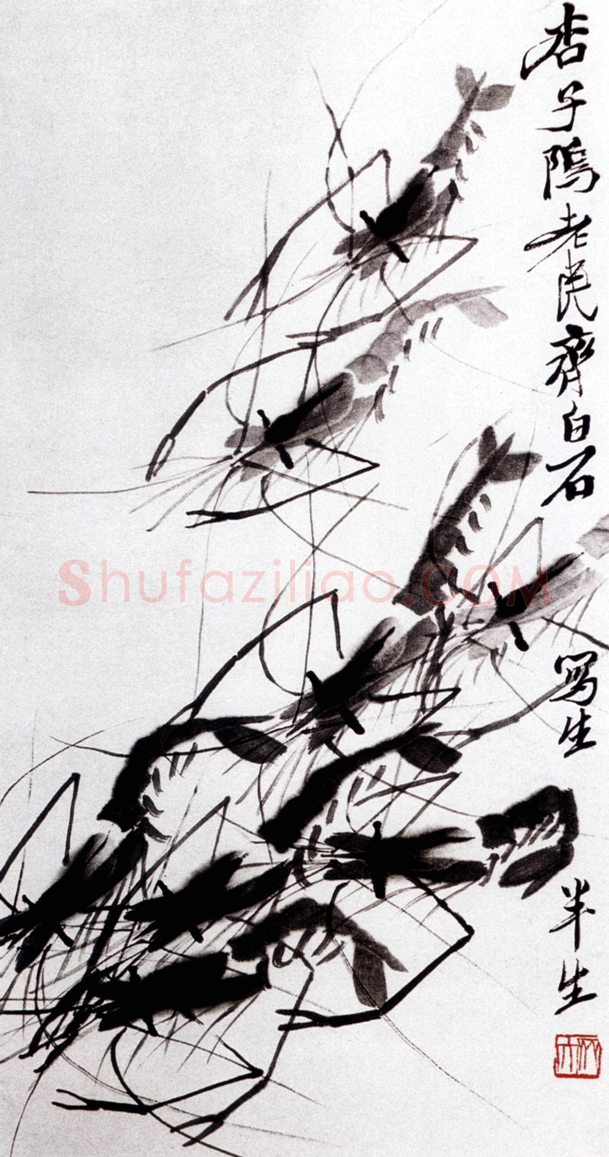 齐白石 国画作品精选-503