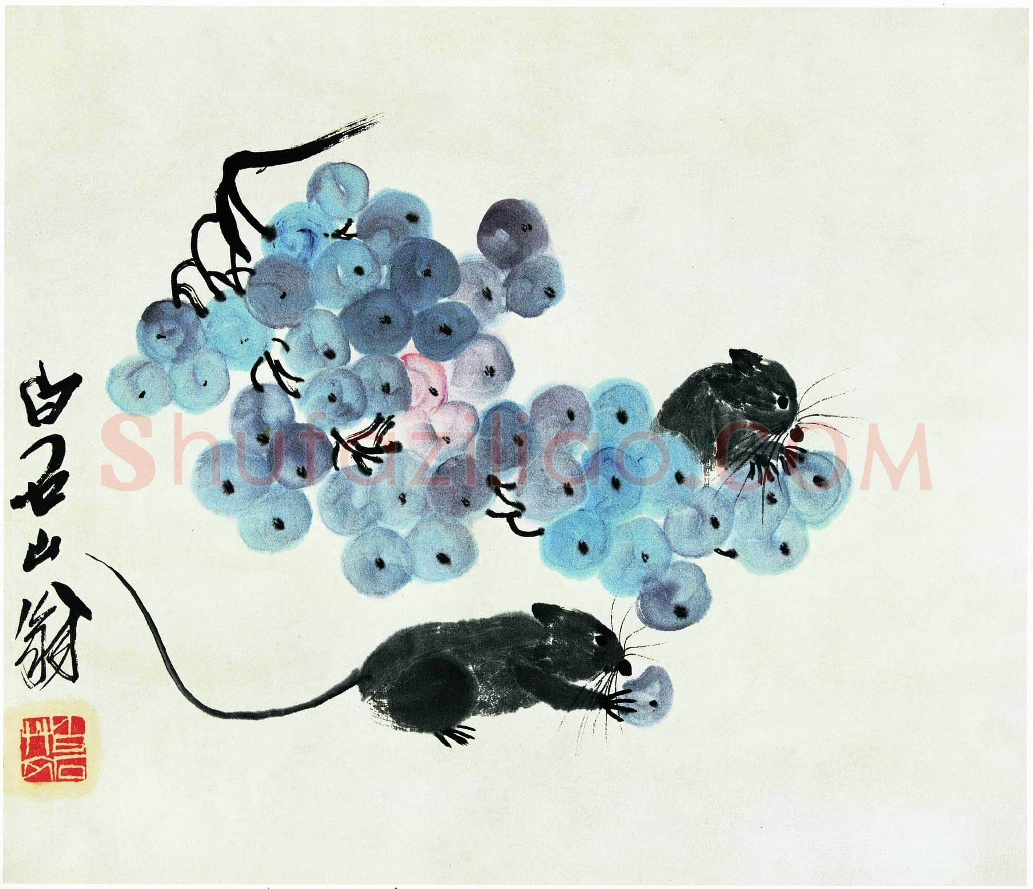 齐白石 国画作品精选-504