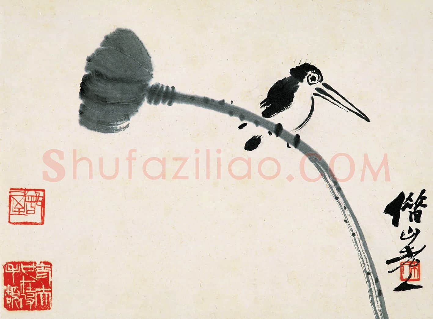 齐白石 国画作品精选-509