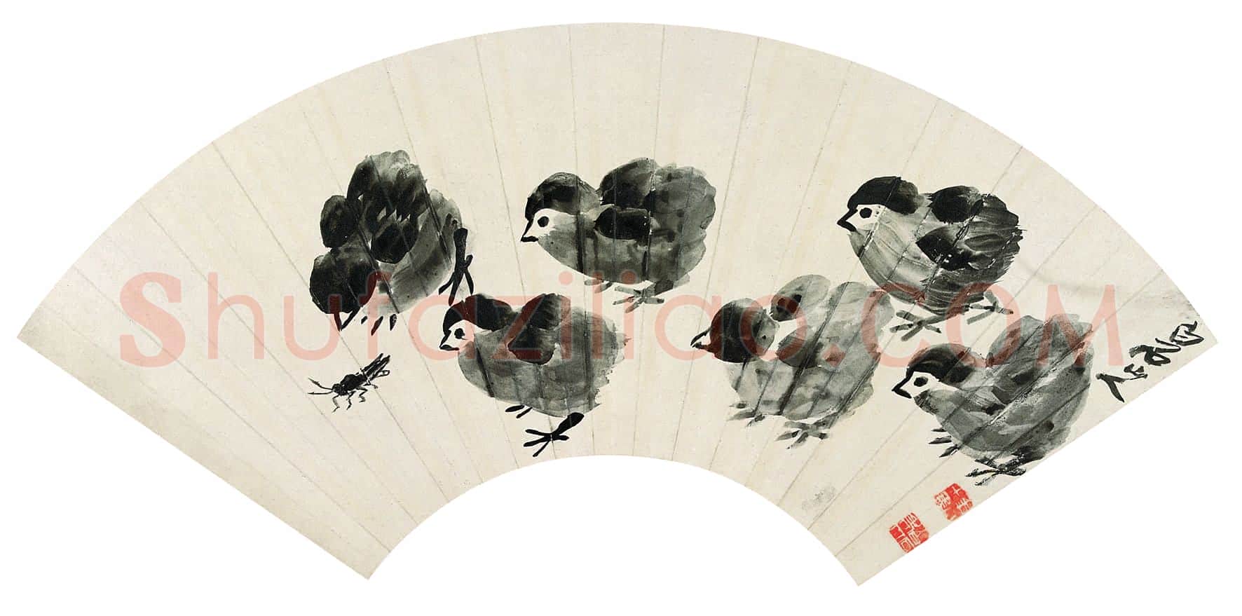齐白石 国画作品精选-513