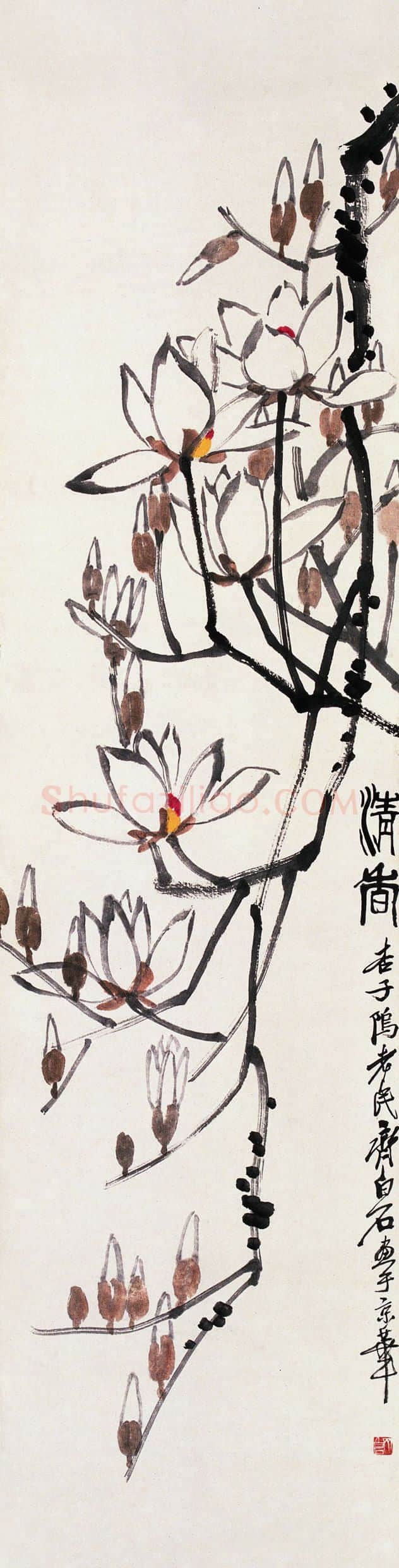 齐白石 国画作品精选-515