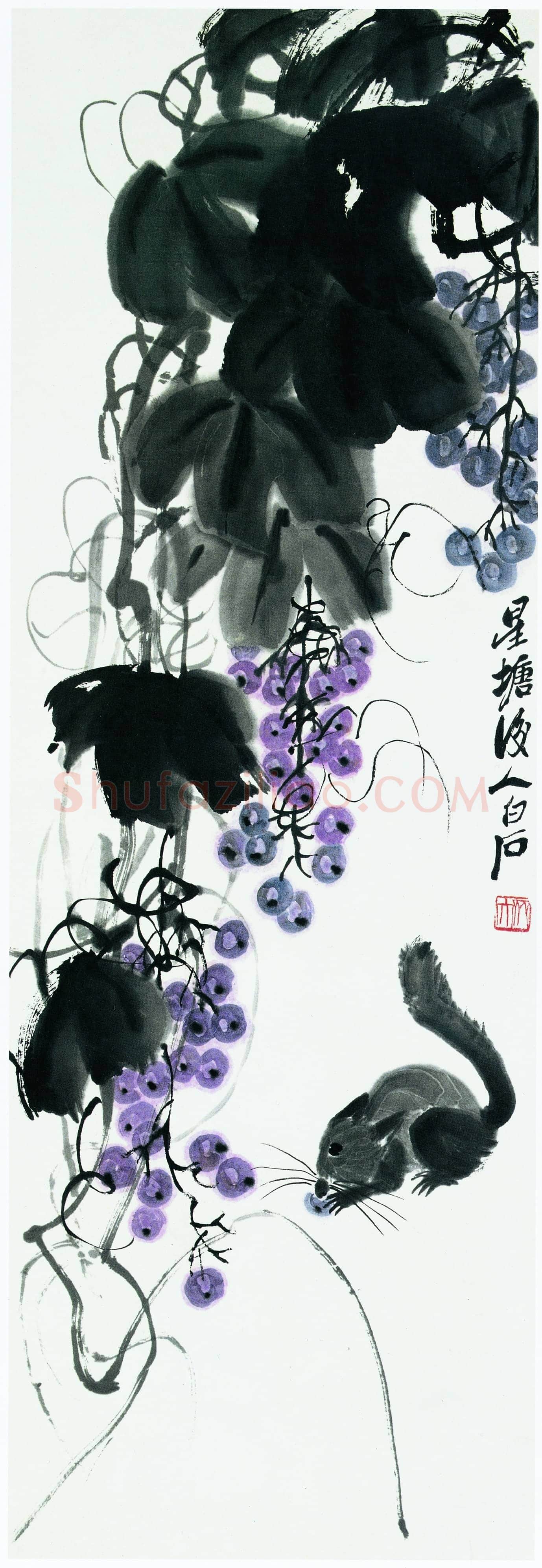 齐白石 国画作品精选-524