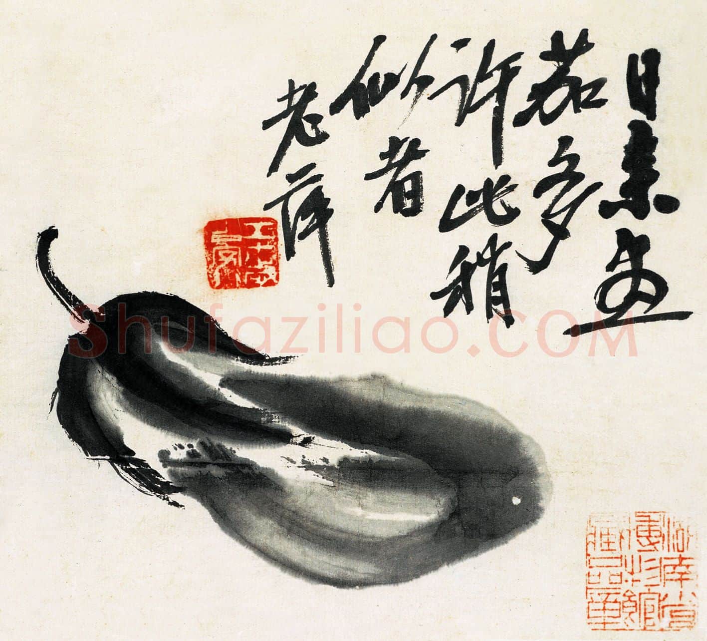 齐白石 国画作品精选-525