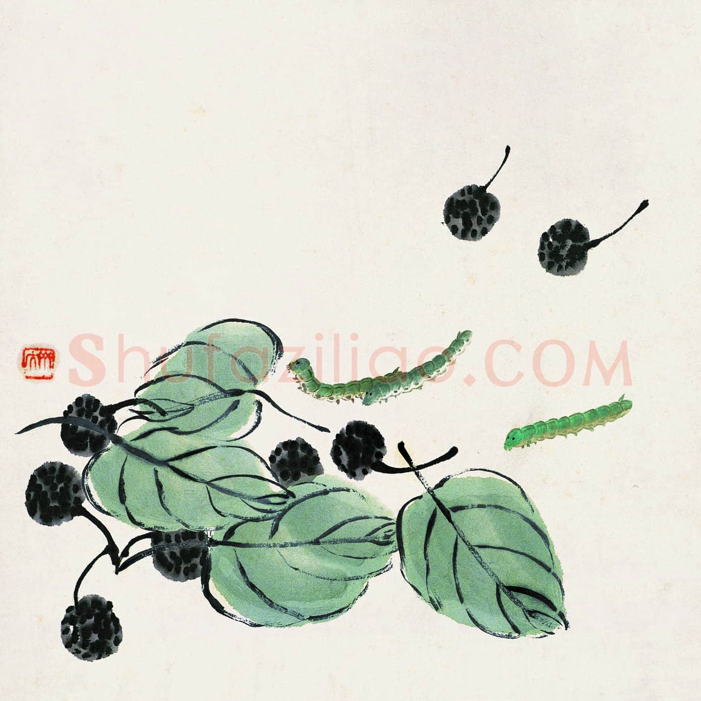 齐白石 国画作品精选-535