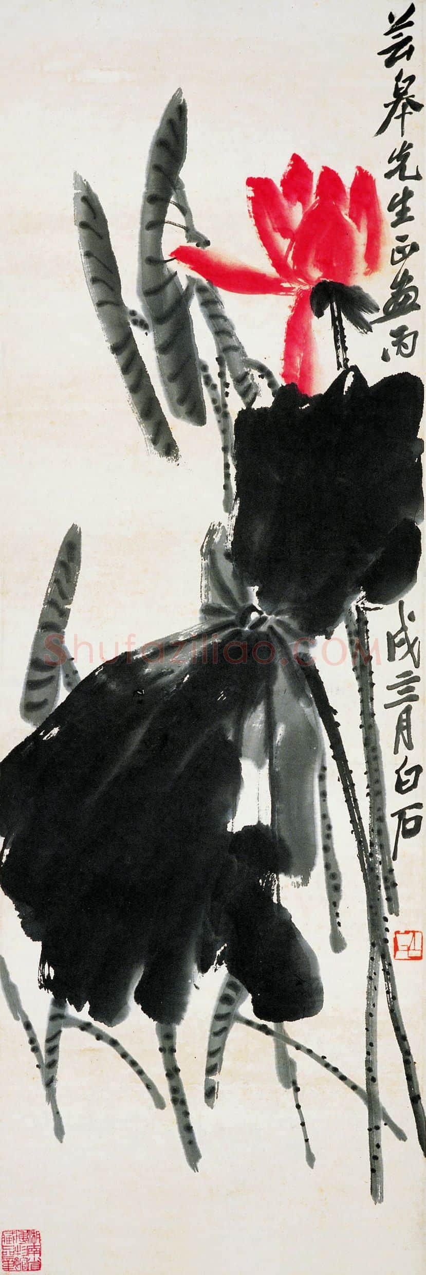 齐白石 国画作品精选-541