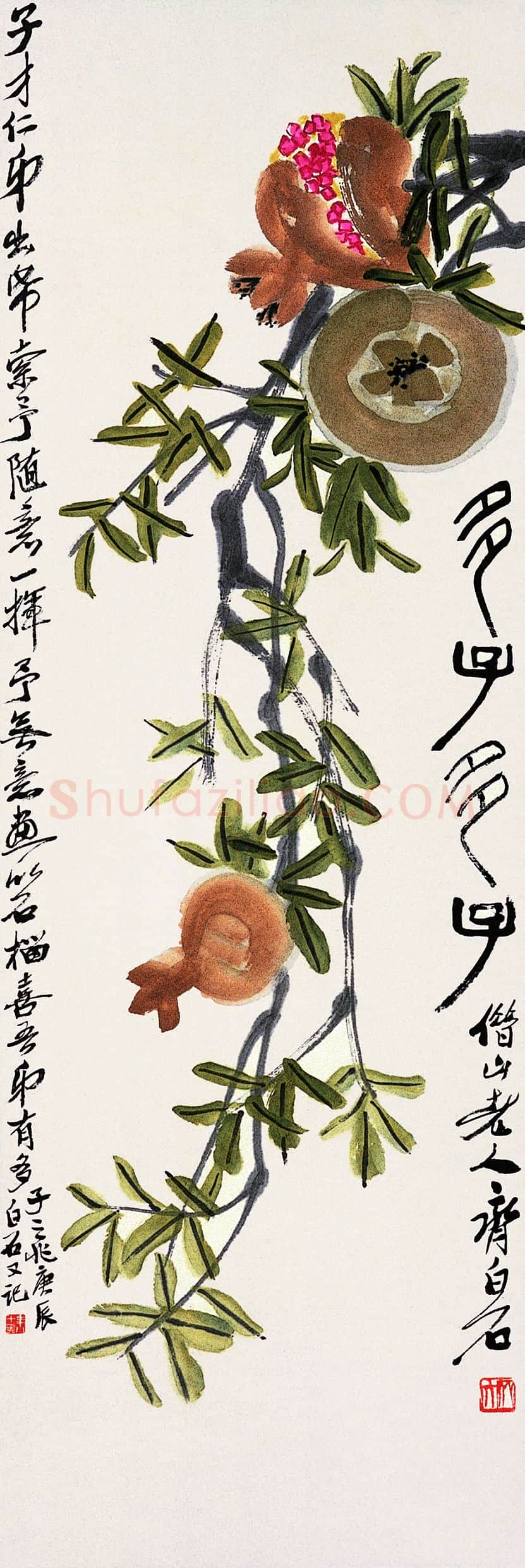 齐白石 国画作品精选-543