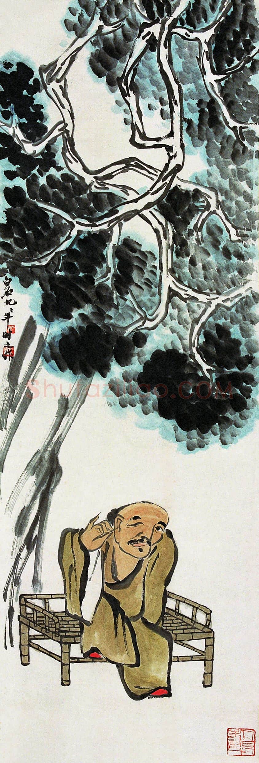 齐白石 国画作品精选-548