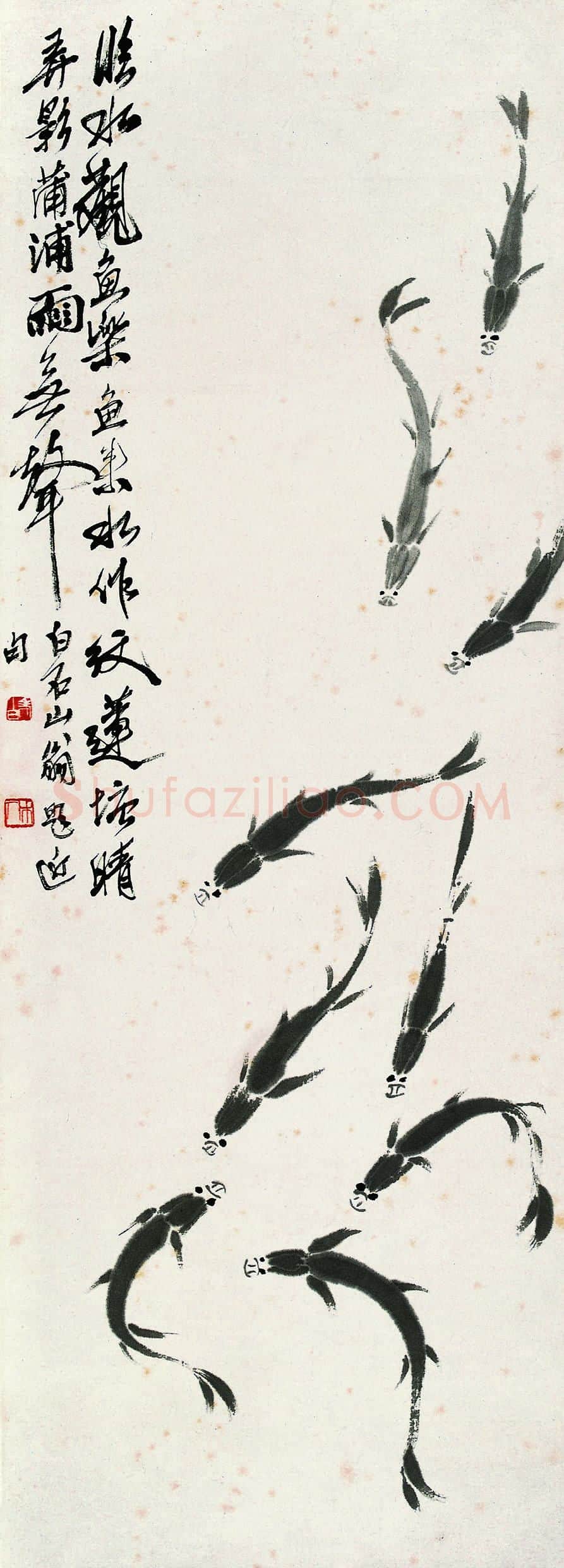 齐白石 国画作品精选-555