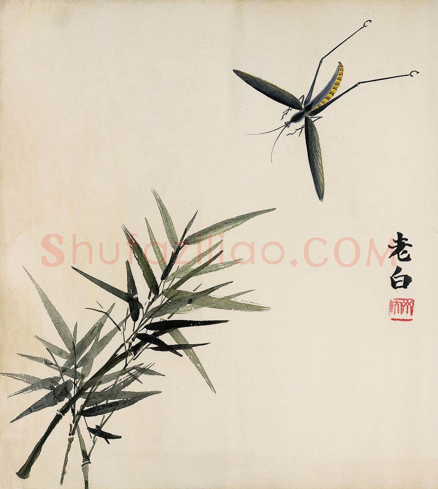 齐白石 国画作品精选-559