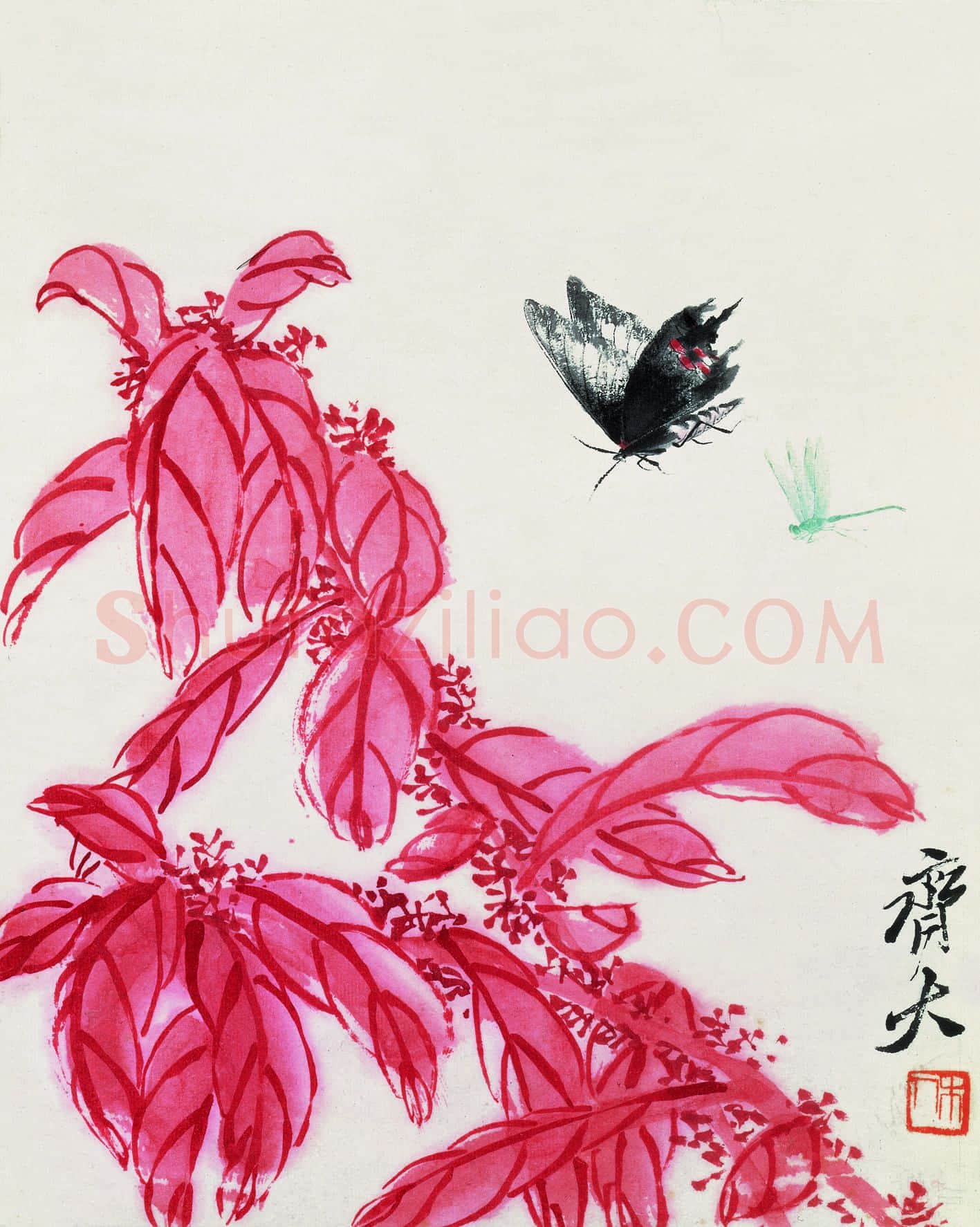 齐白石 国画作品精选-570