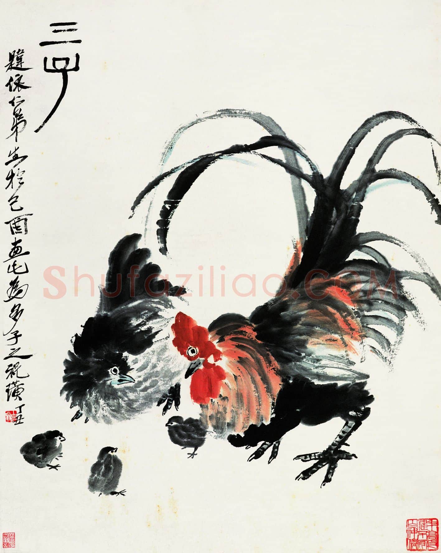 齐白石 国画作品精选-571