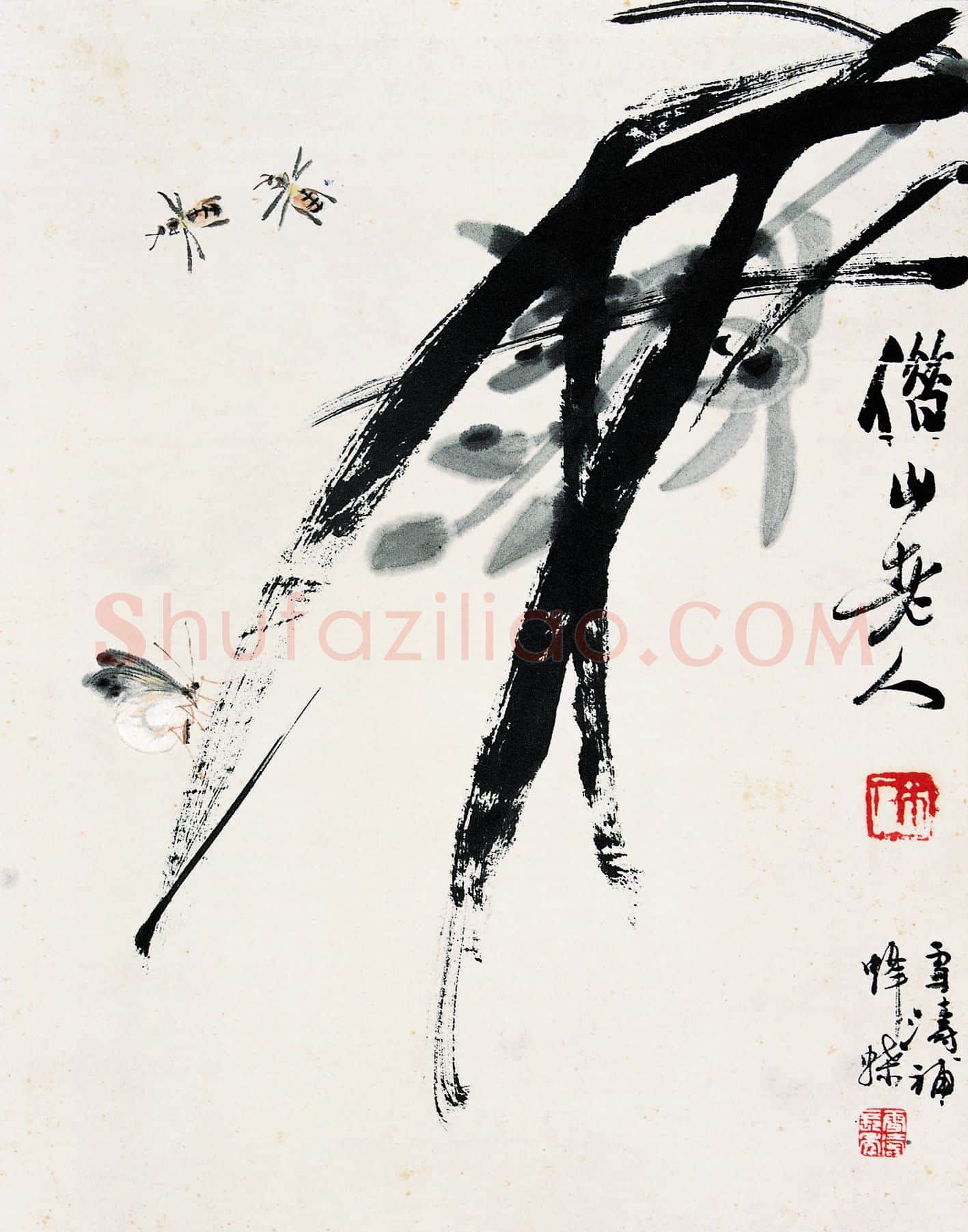 齐白石 国画作品精选-574
