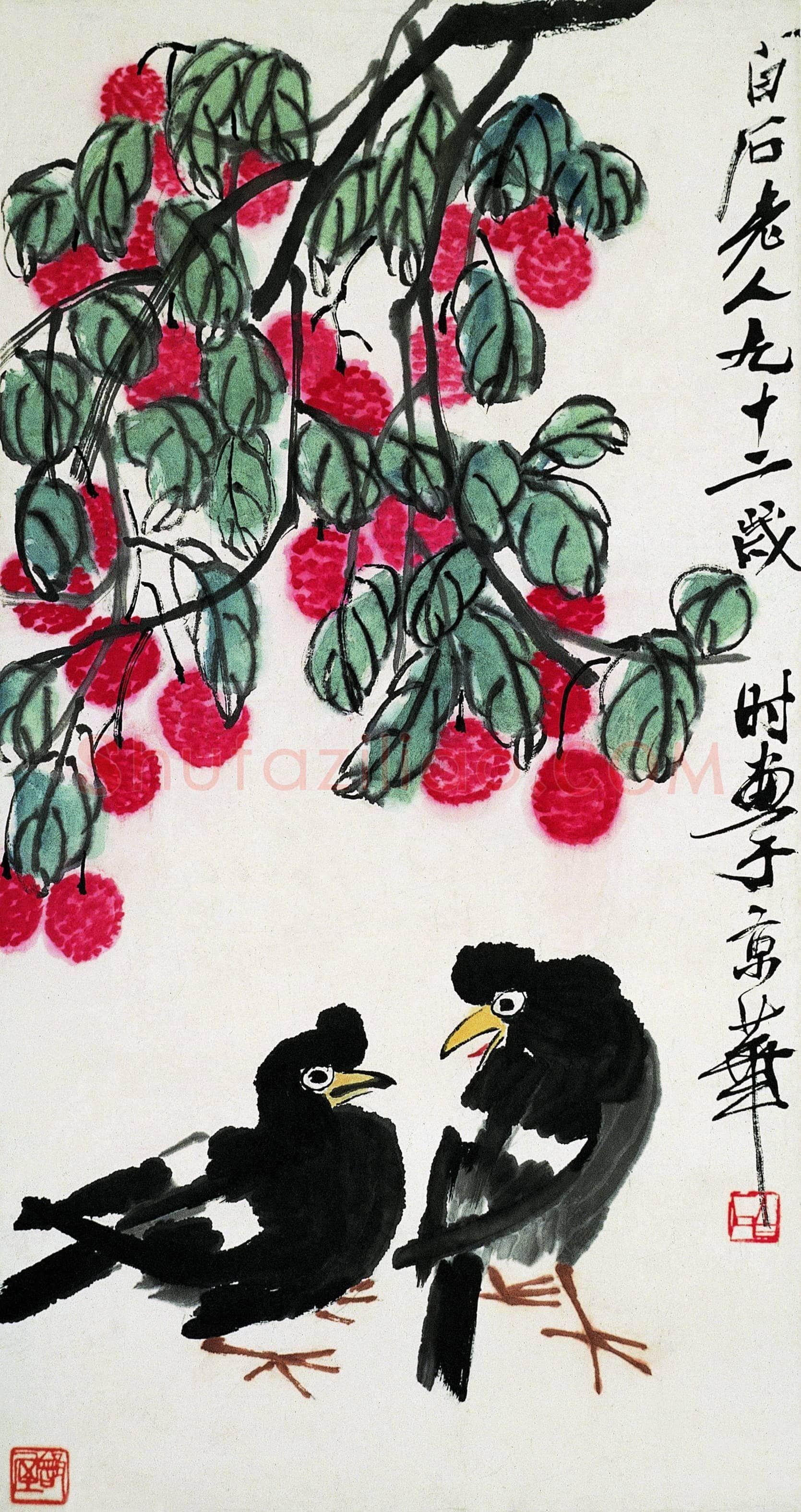齐白石 国画作品精选-577