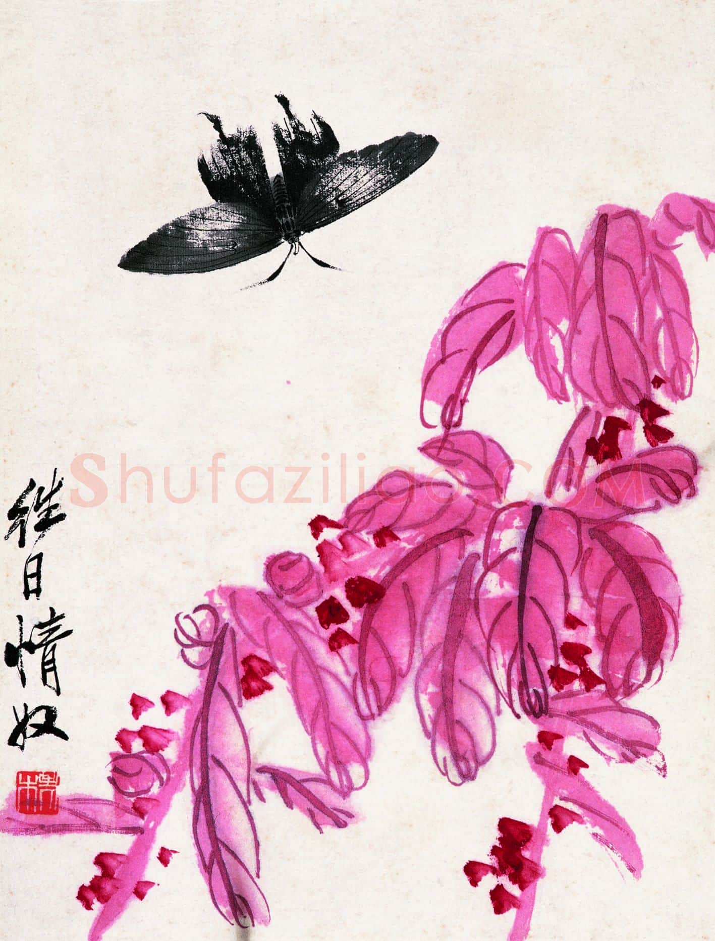 齐白石 国画作品精选-578