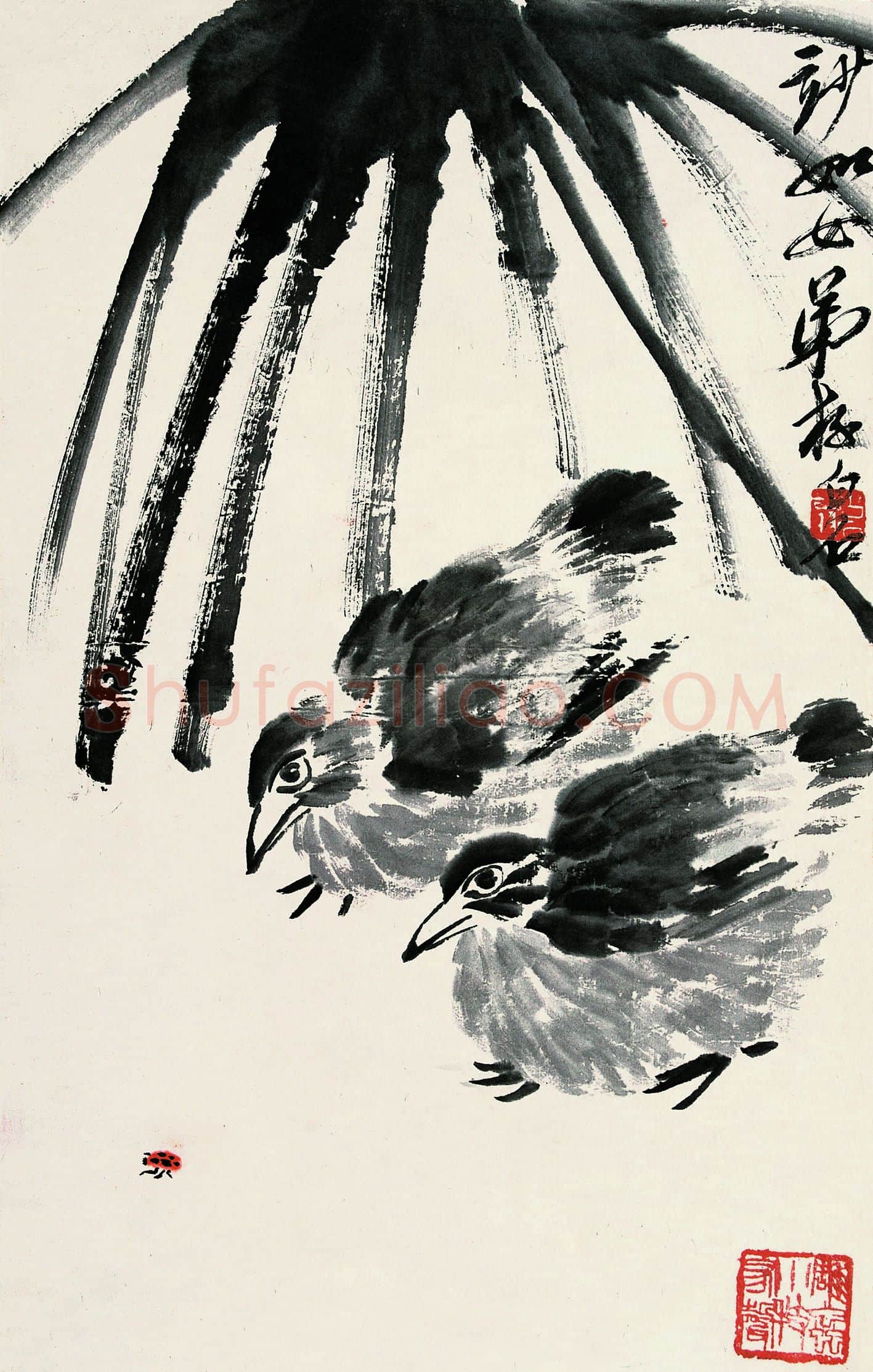 齐白石 国画作品精选-588