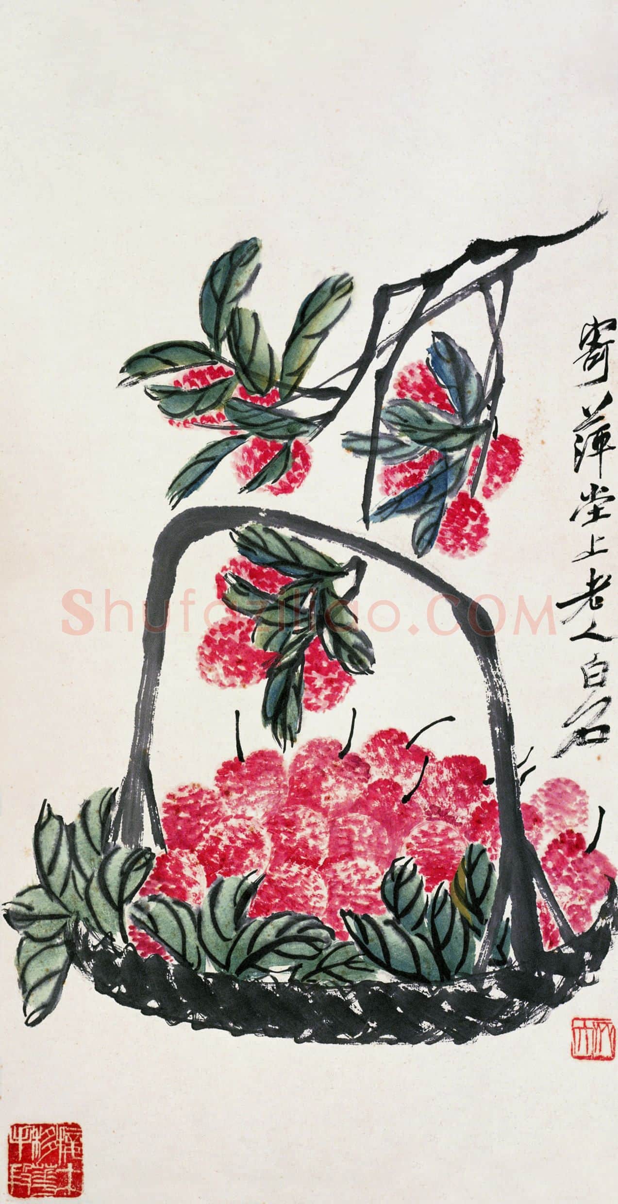 齐白石 国画作品精选-589