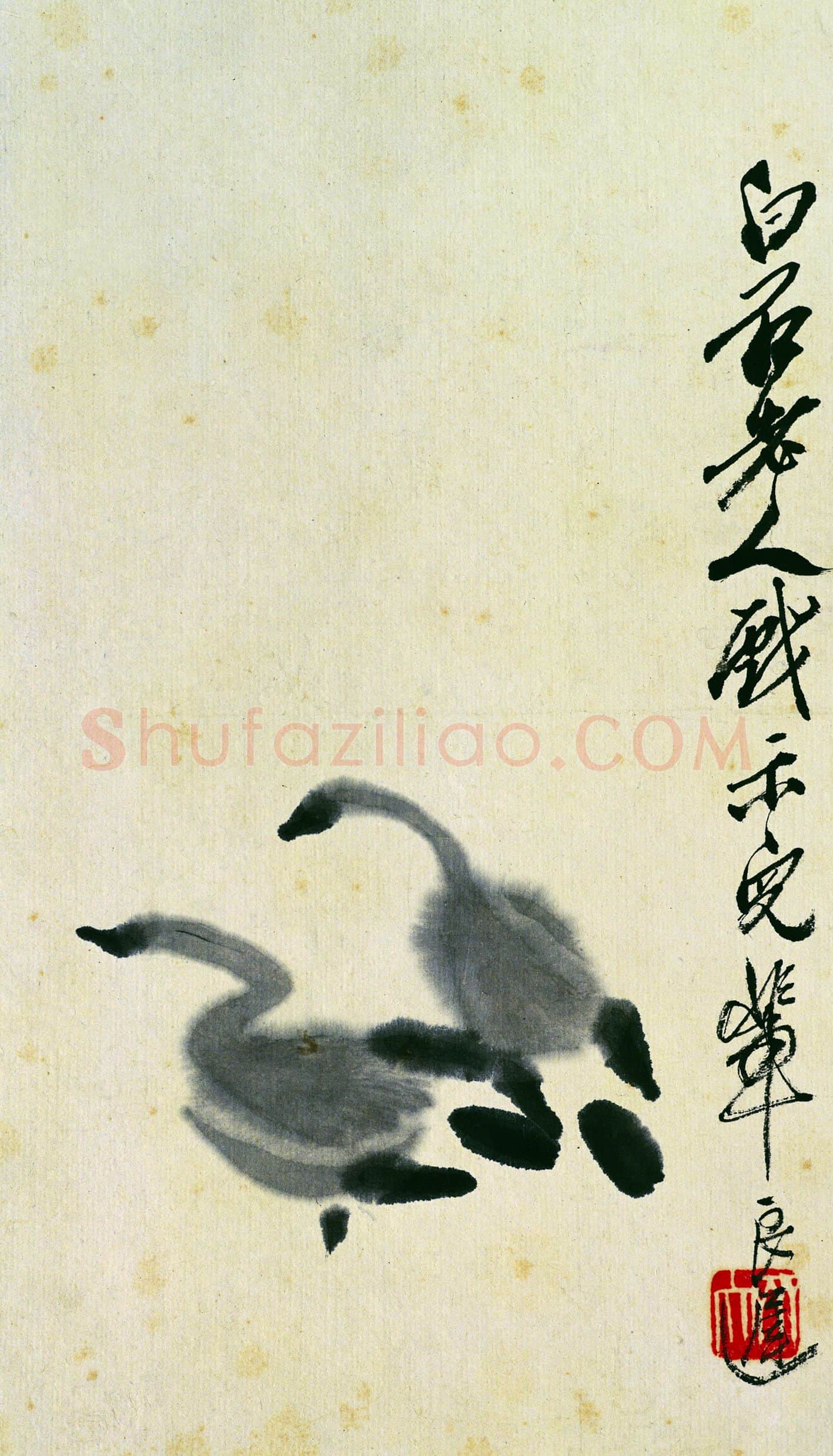 齐白石 国画作品精选-596
