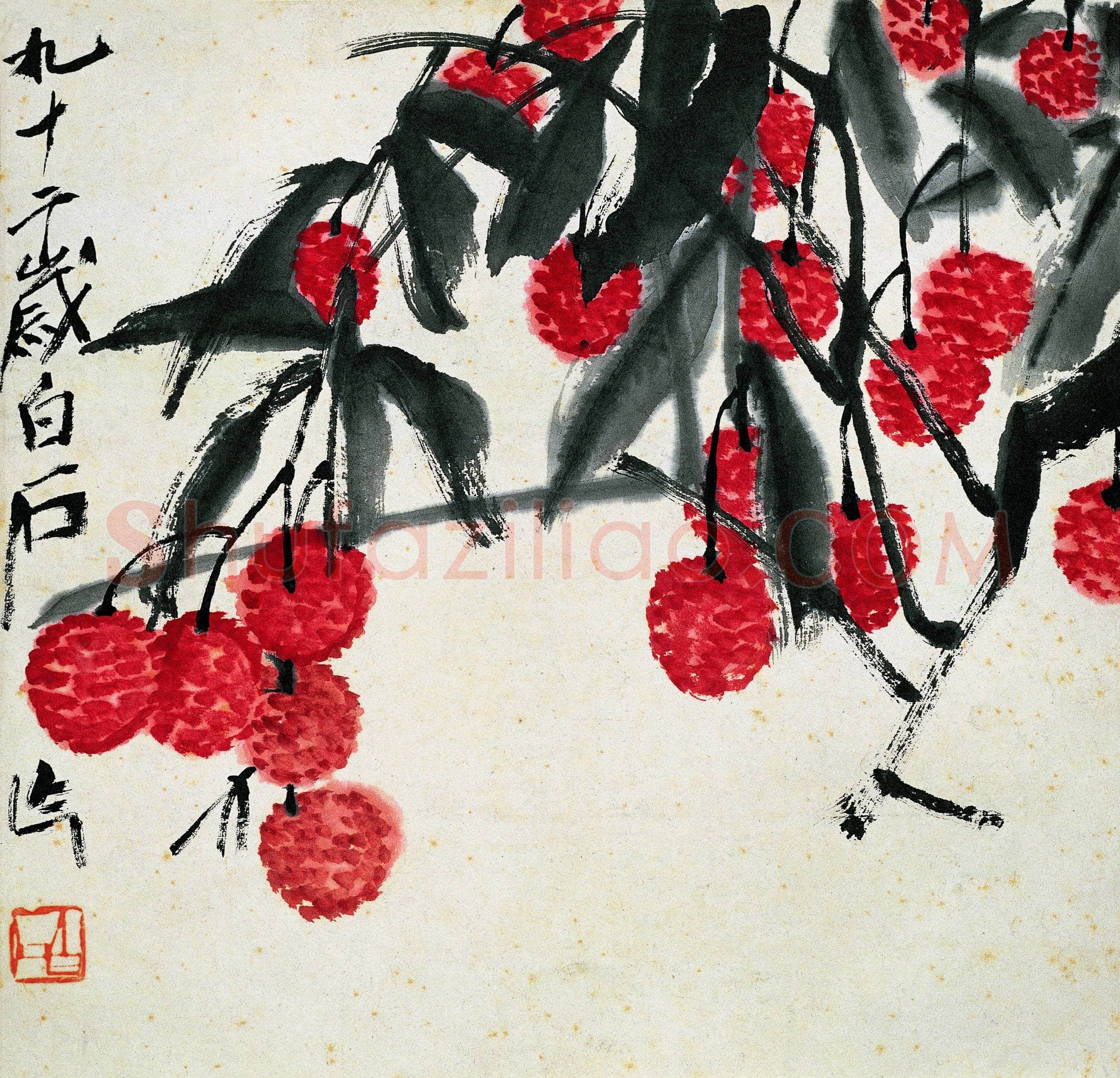 齐白石 国画作品精选-606