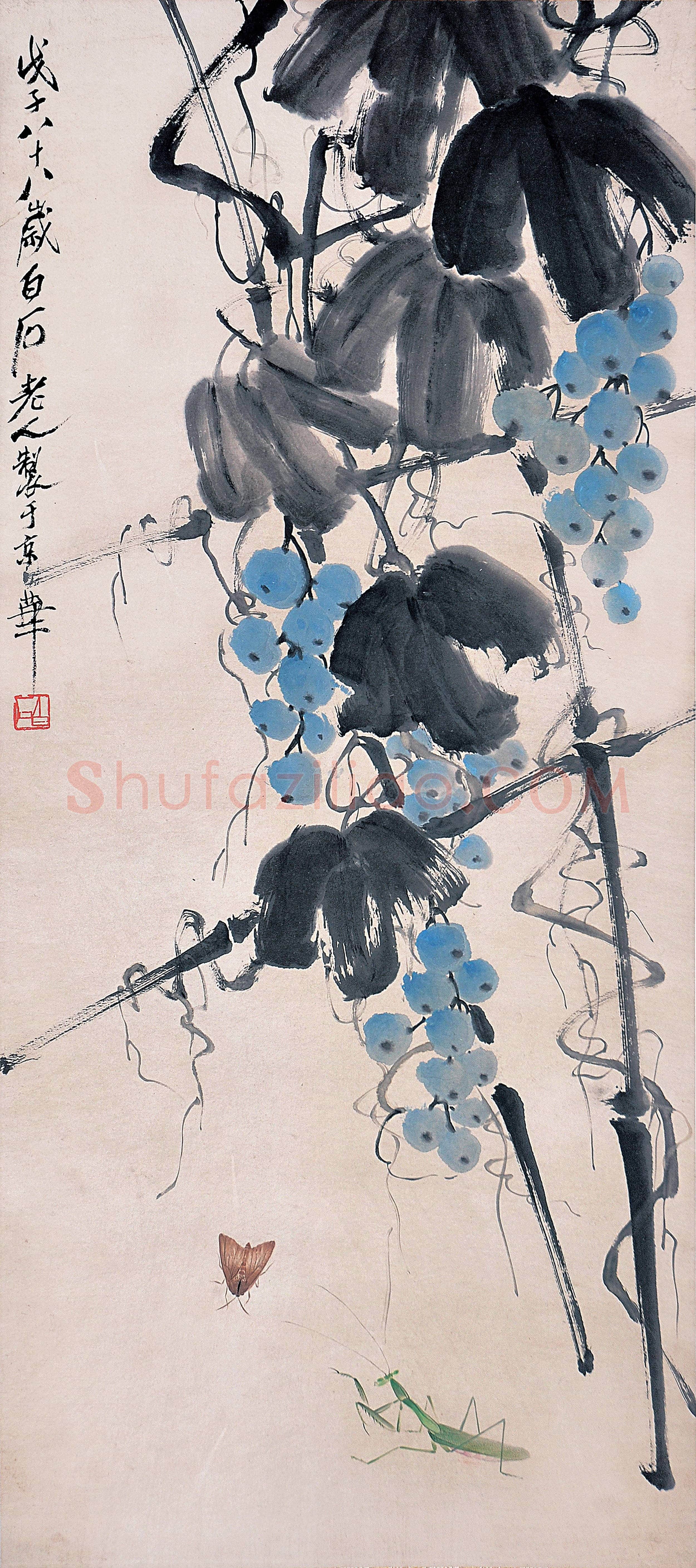 齐白石 国画作品精选-607