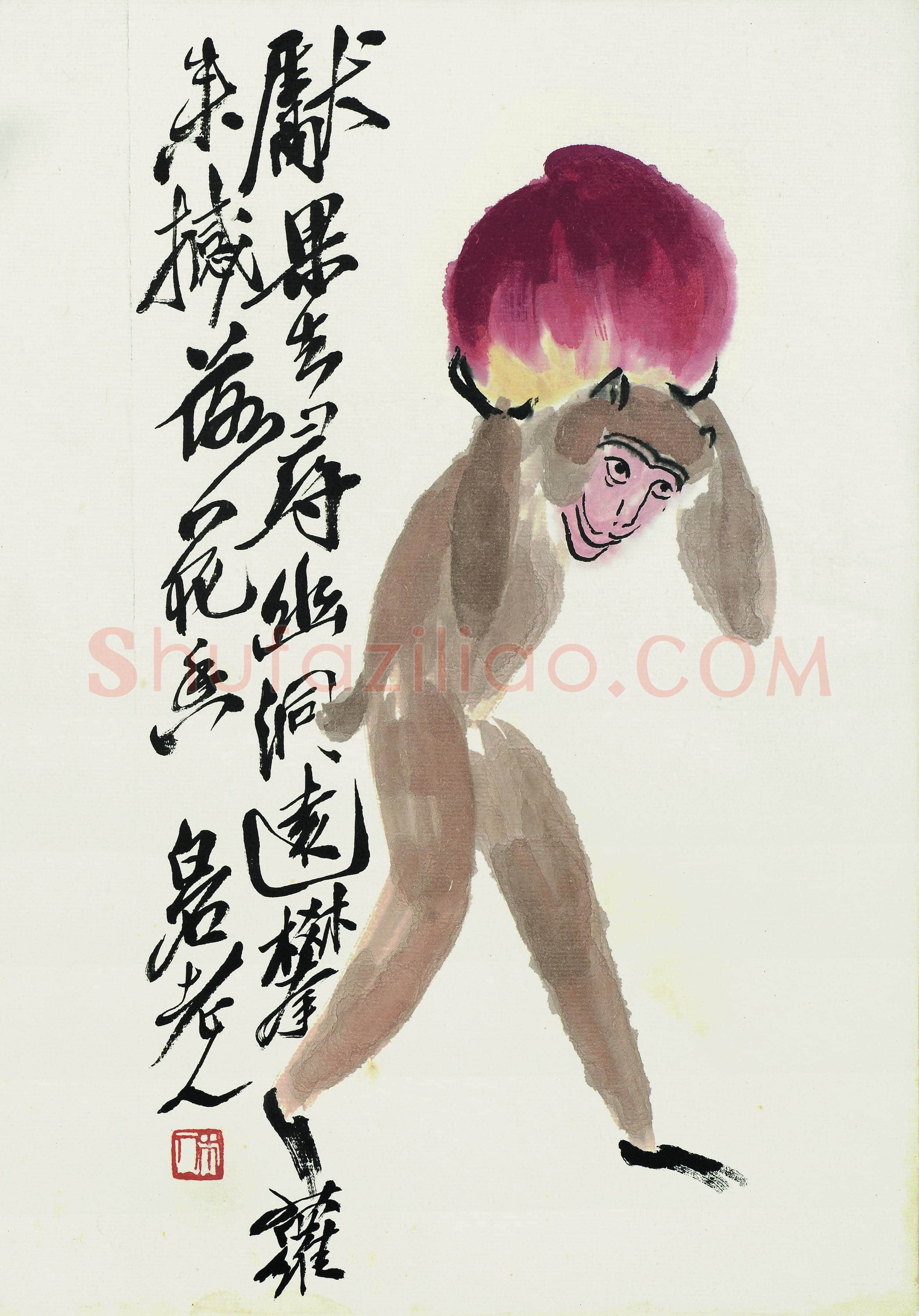 齐白石 国画作品精选-609