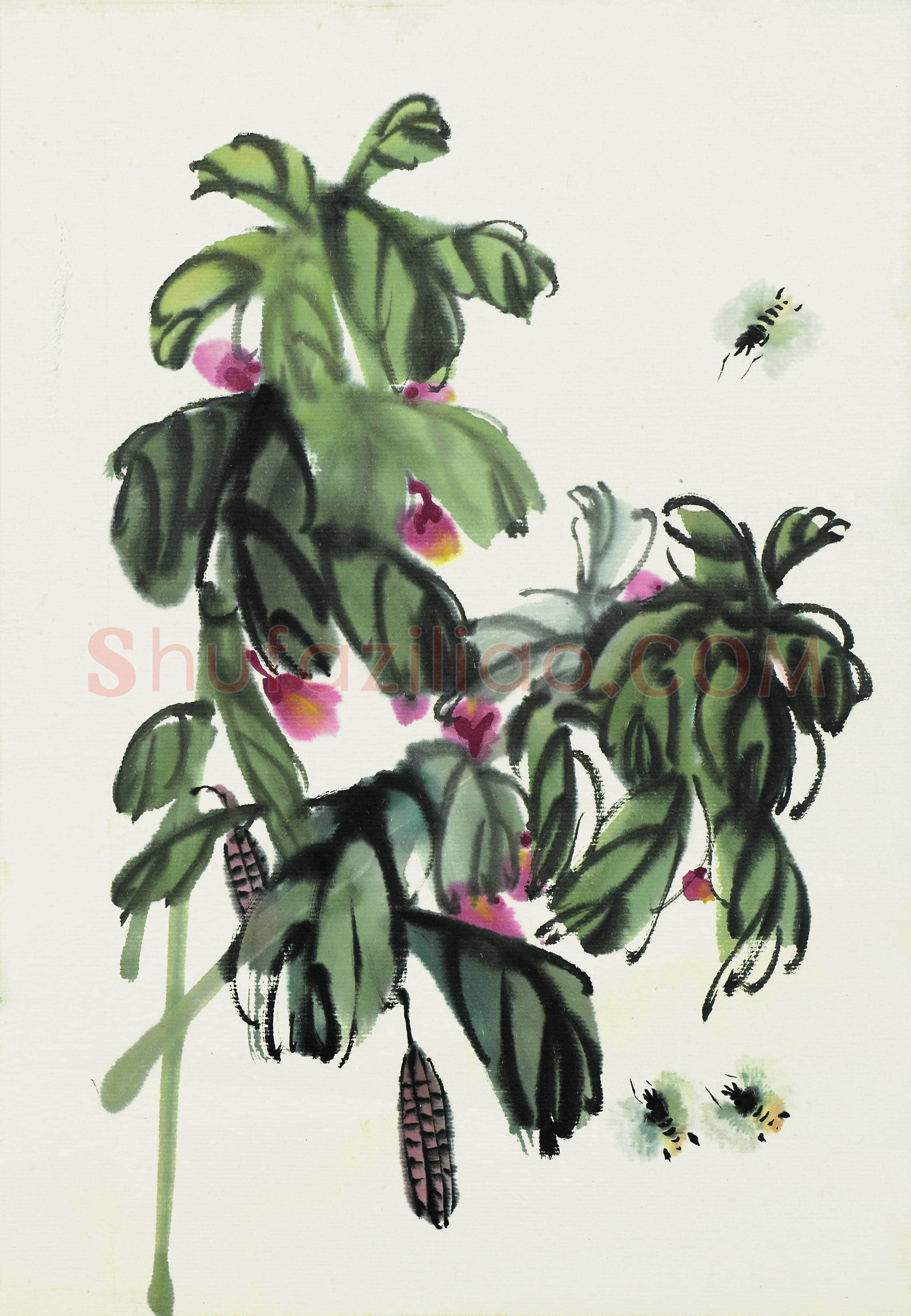 齐白石 国画作品精选-614