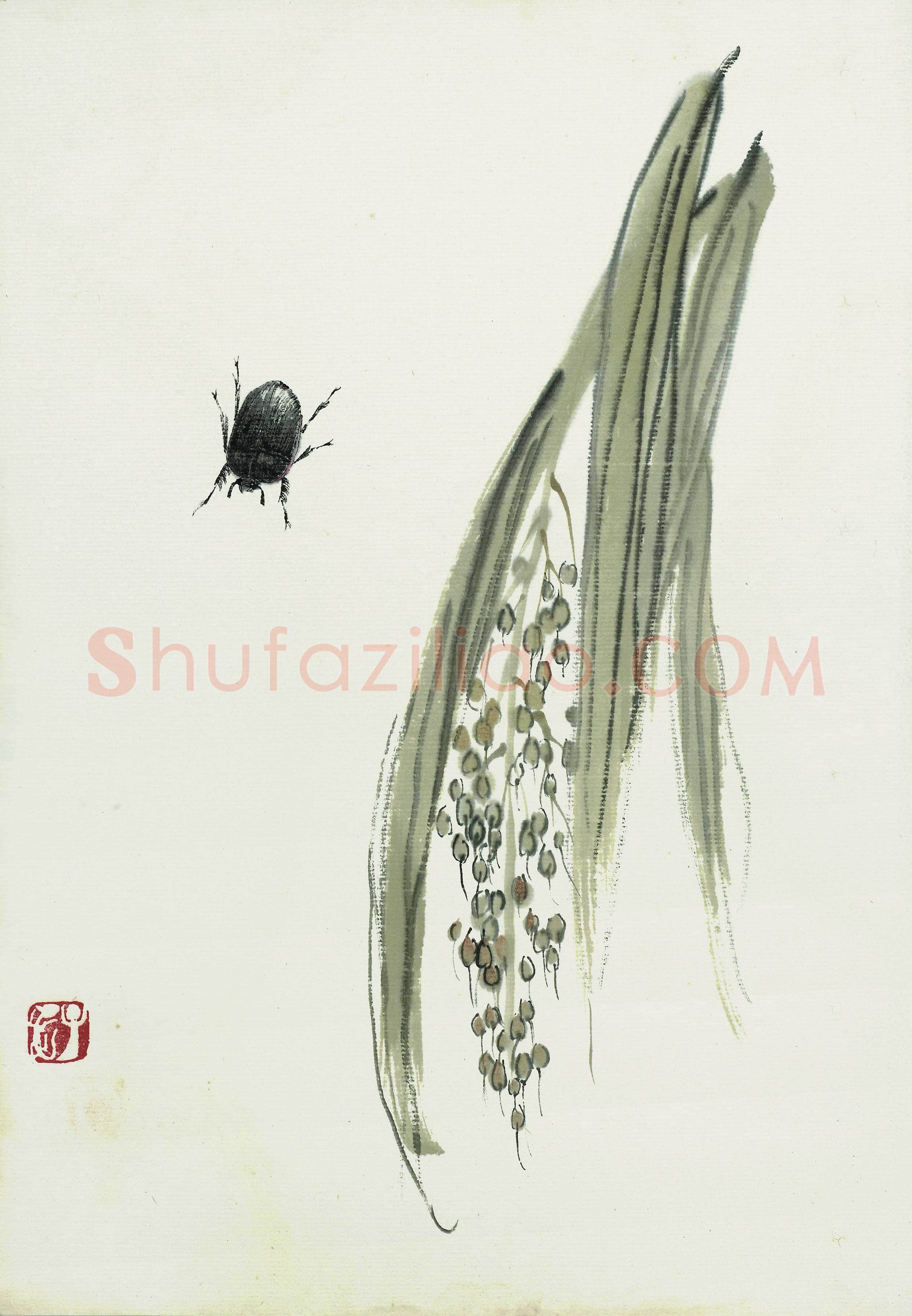 齐白石 国画作品精选-621