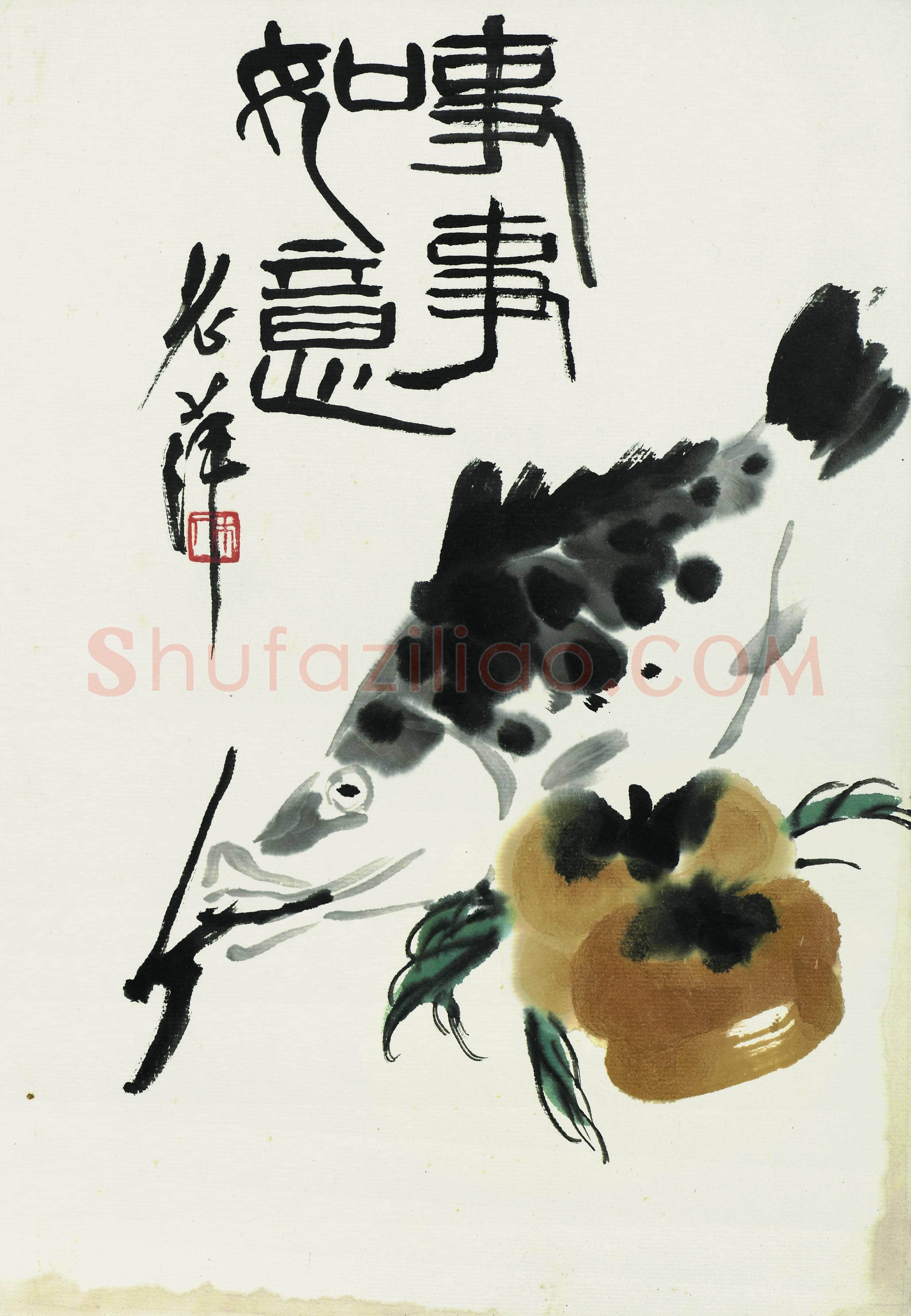 齐白石 国画作品精选-627