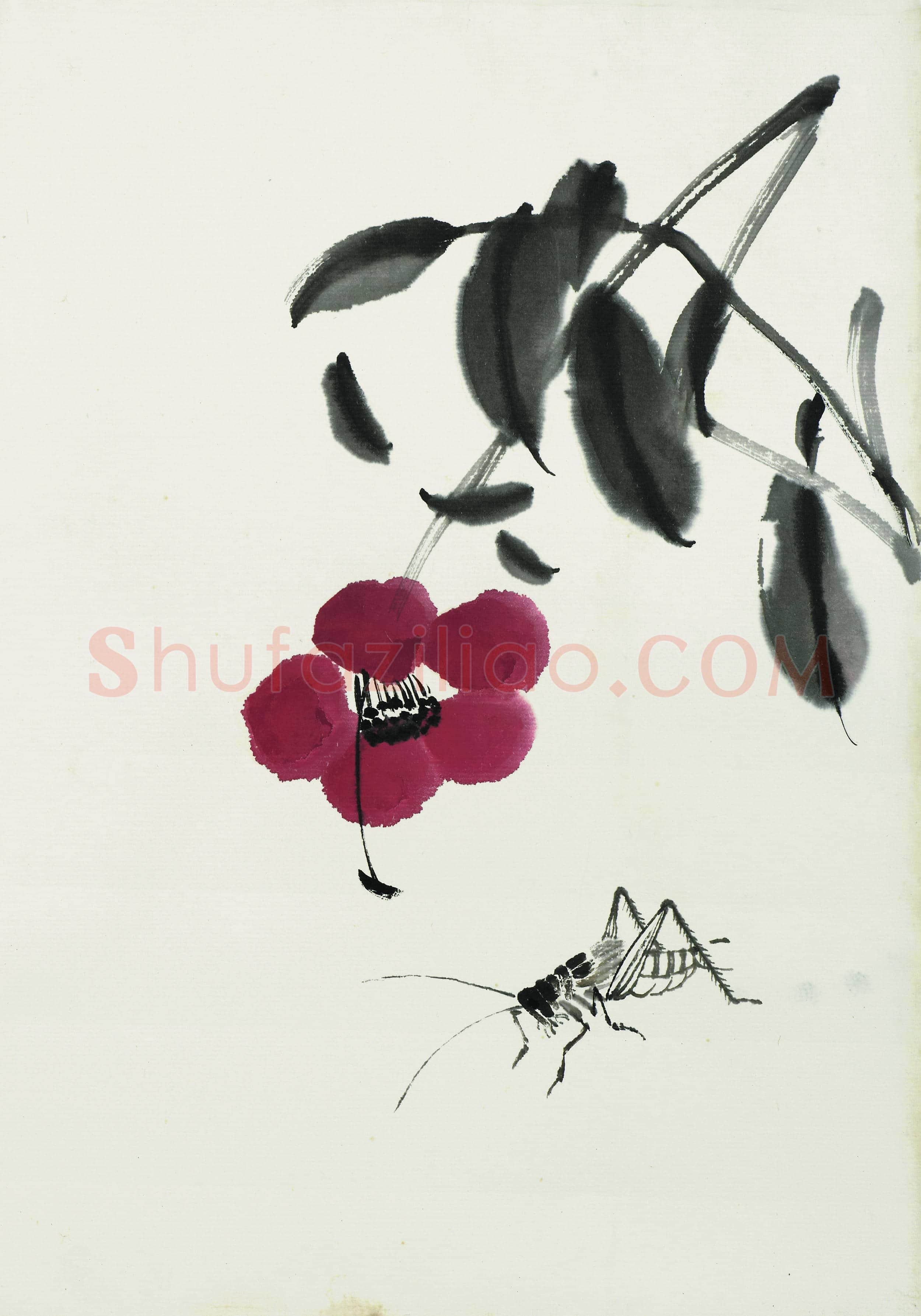 齐白石 国画作品精选-663