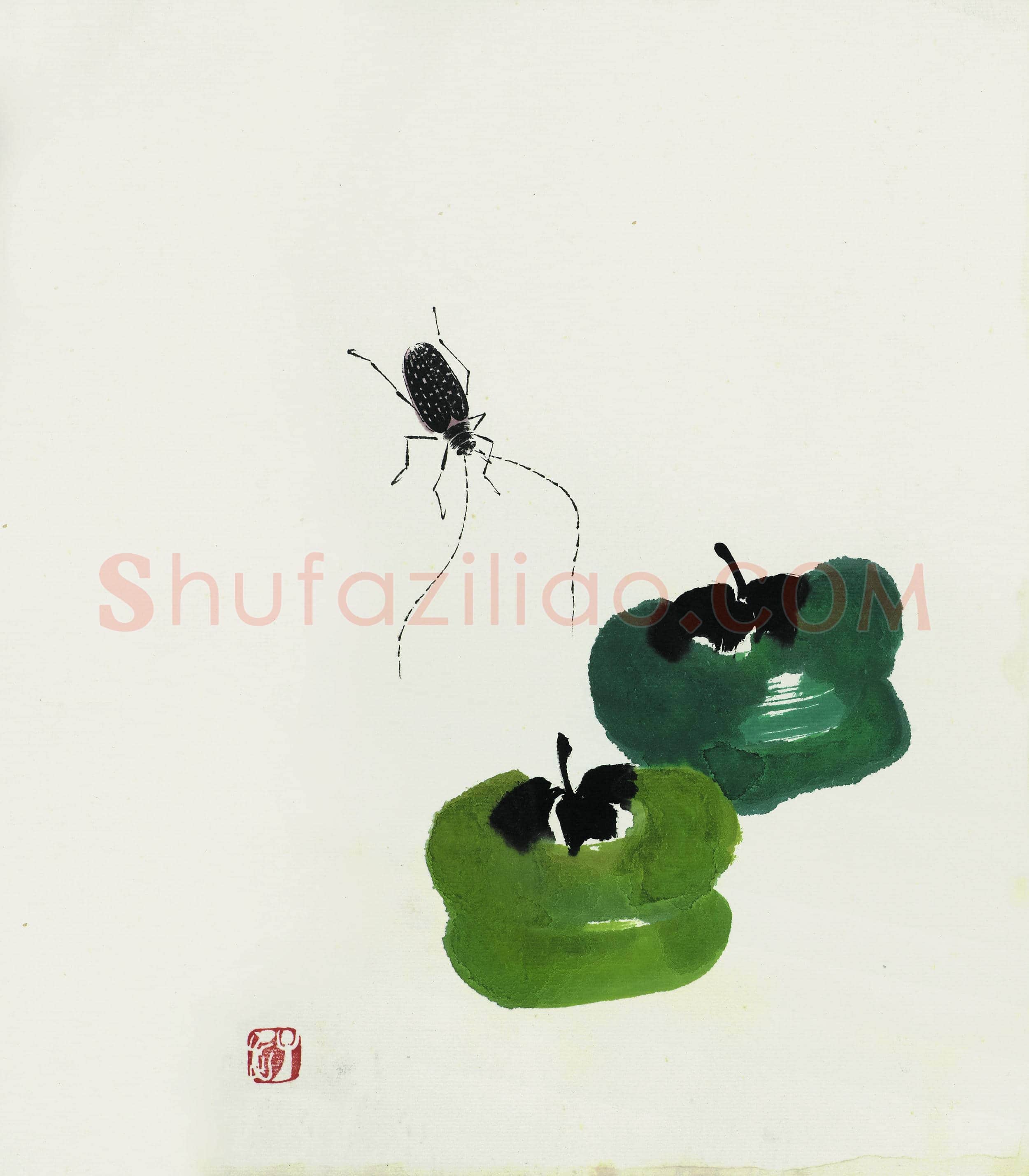 齐白石 国画作品精选-664