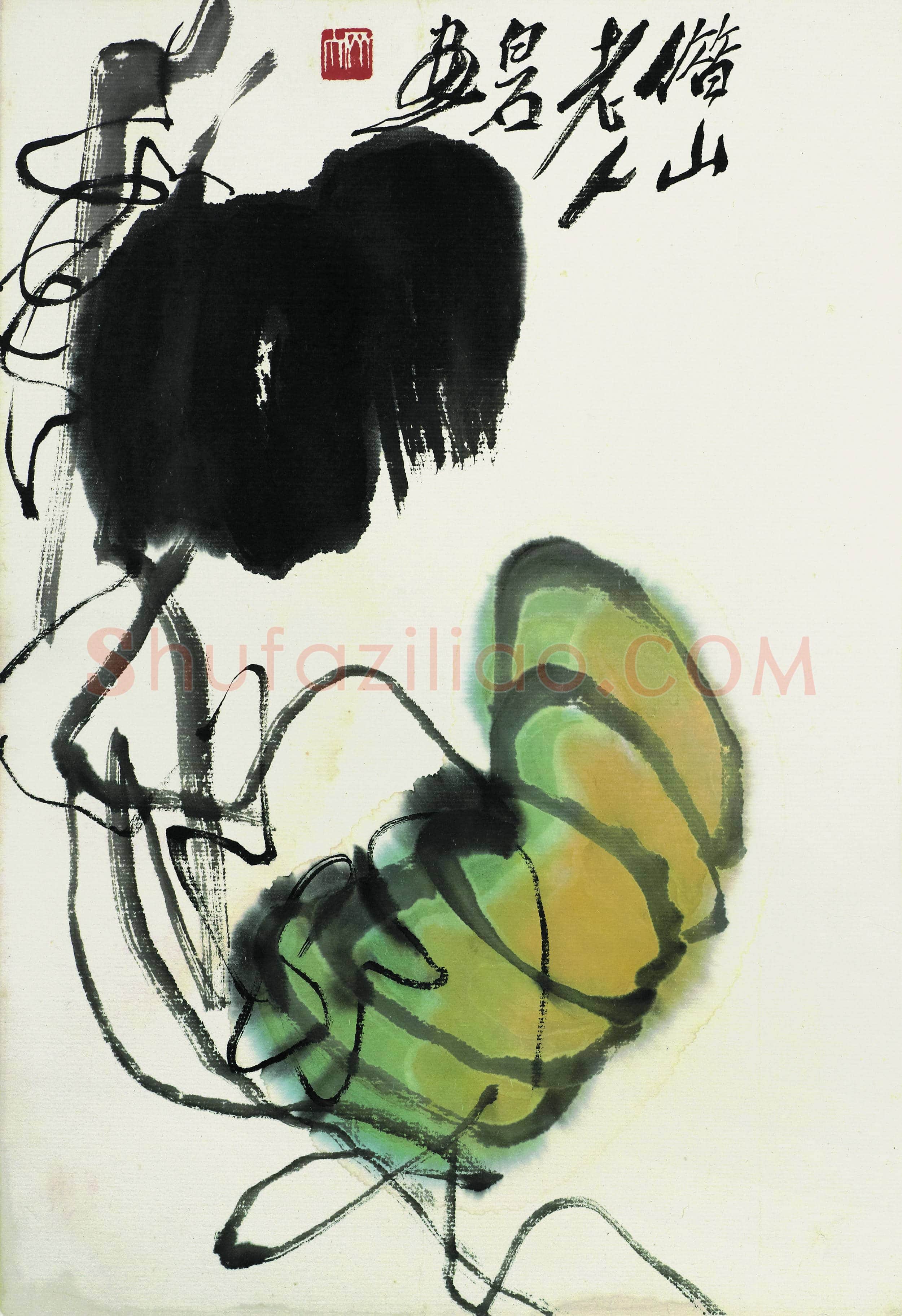齐白石 国画作品精选-672