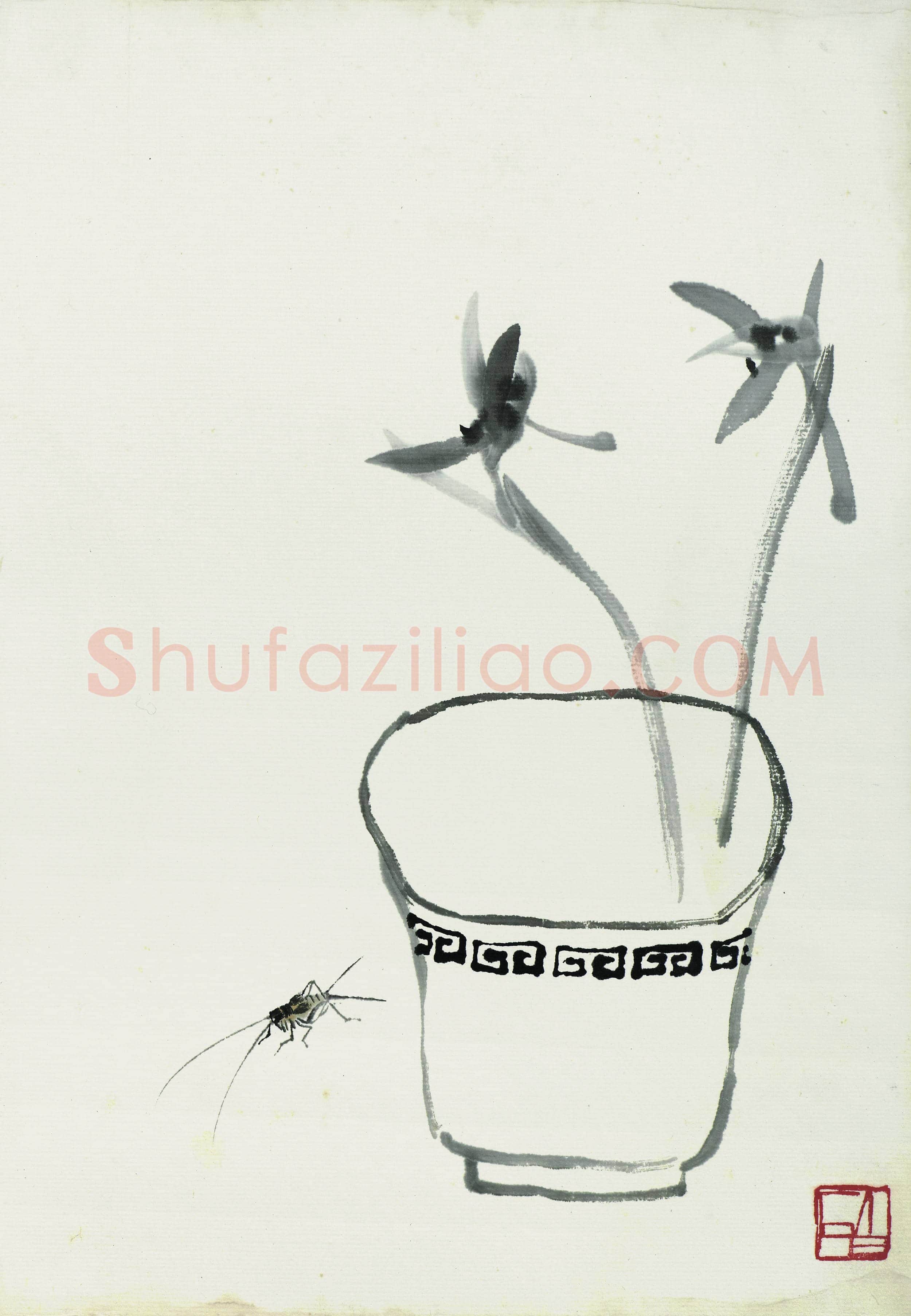 齐白石 国画作品精选-685