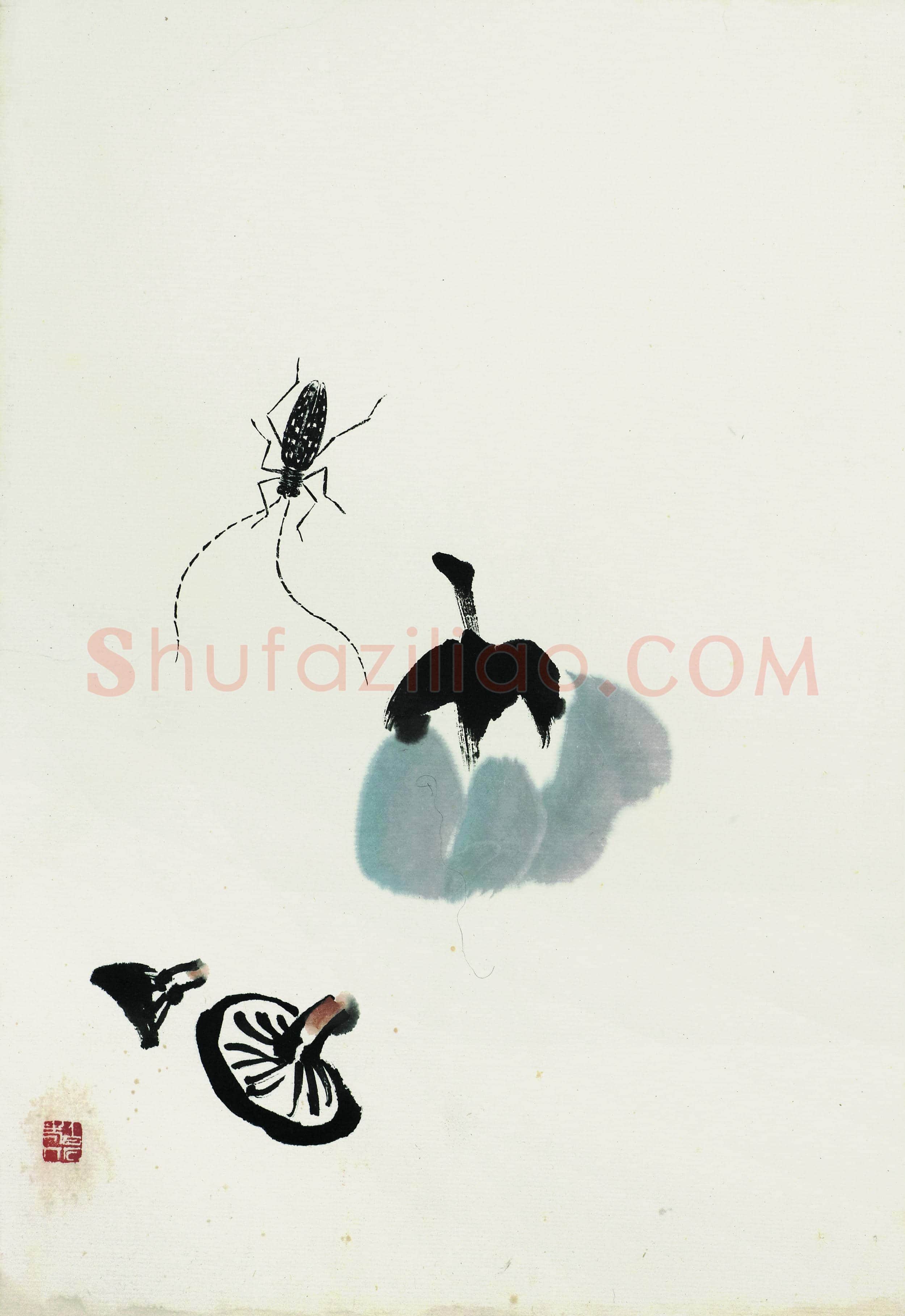 齐白石 国画作品精选-692