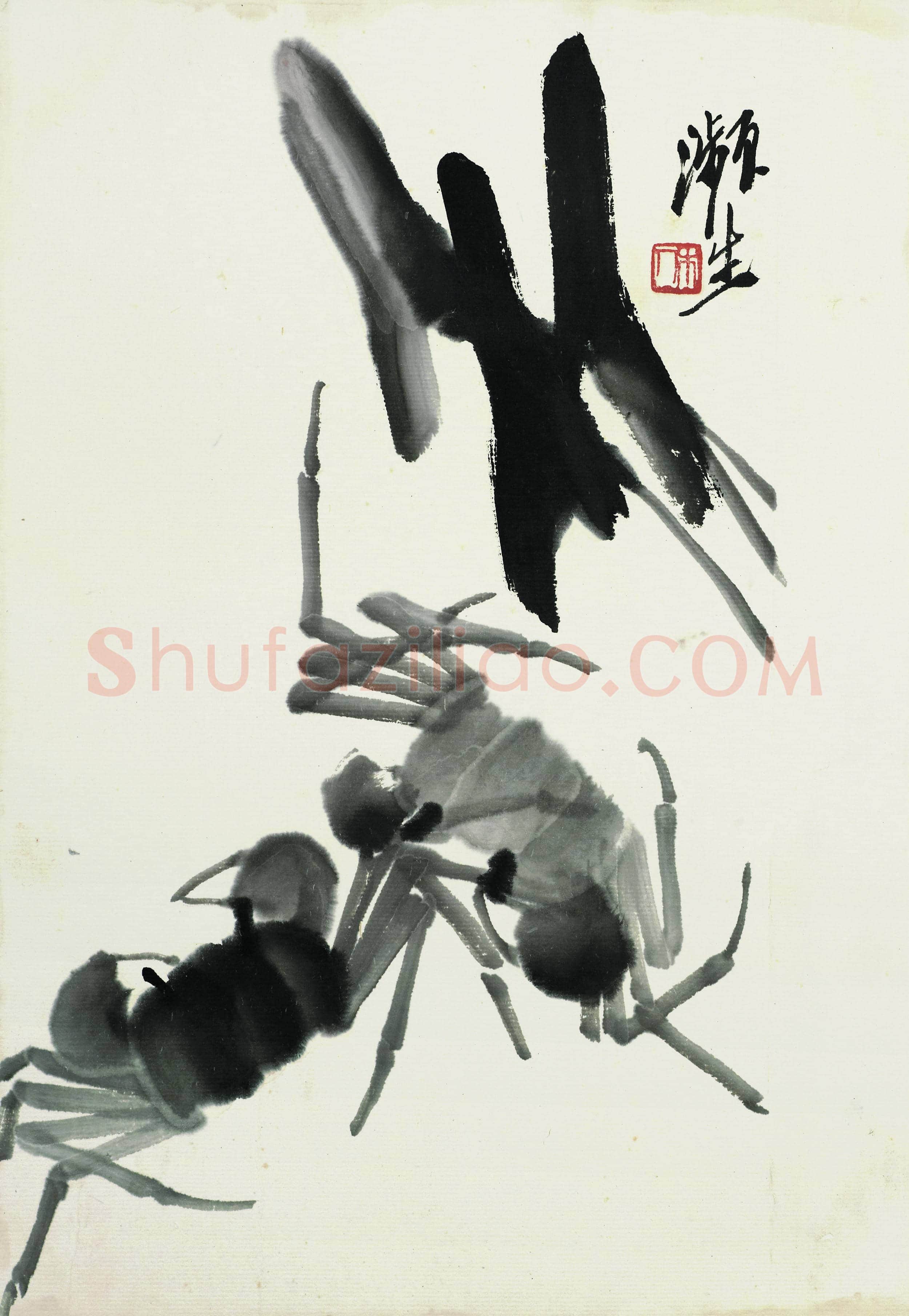 齐白石 国画作品精选-702