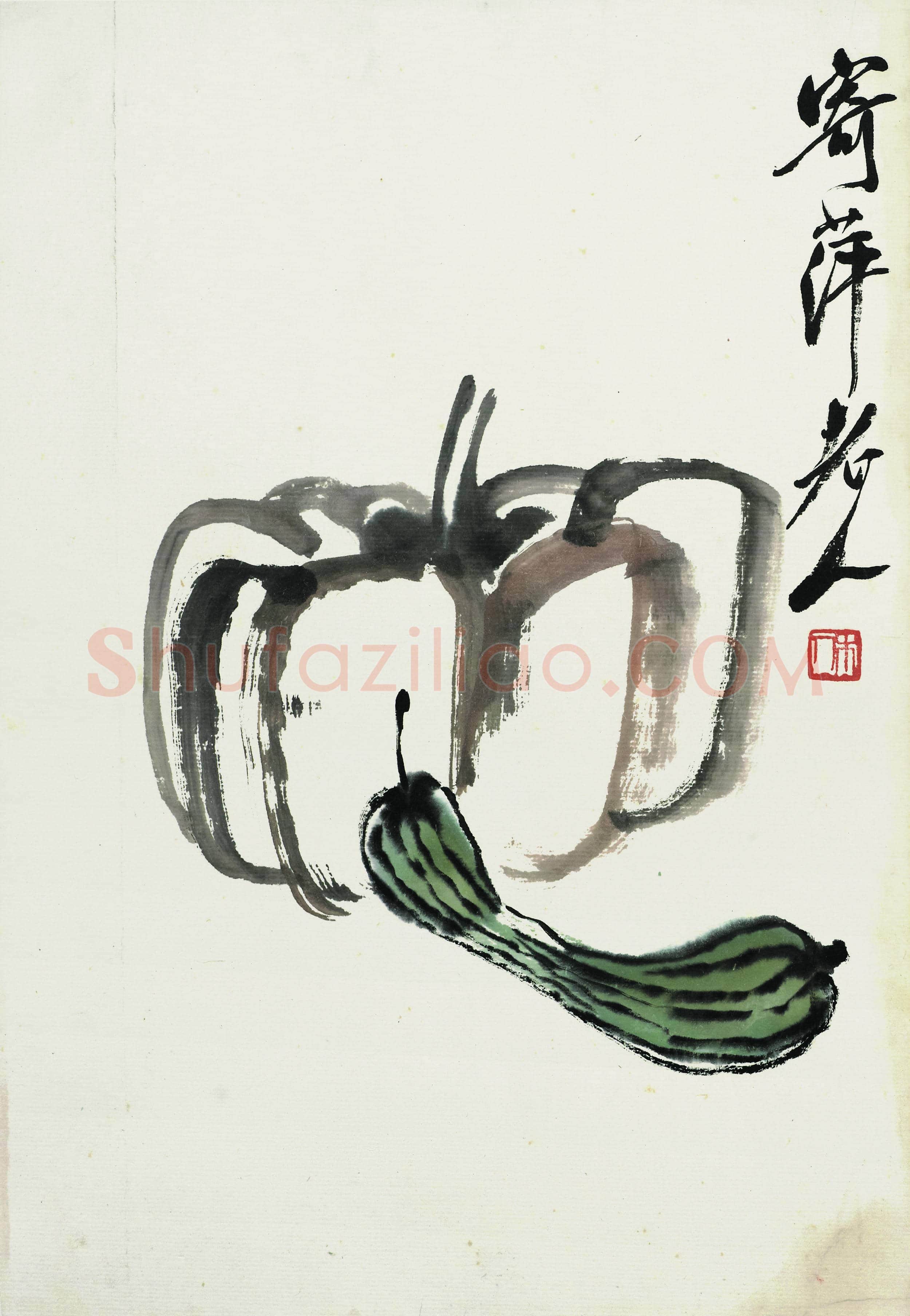 齐白石 国画作品精选-704