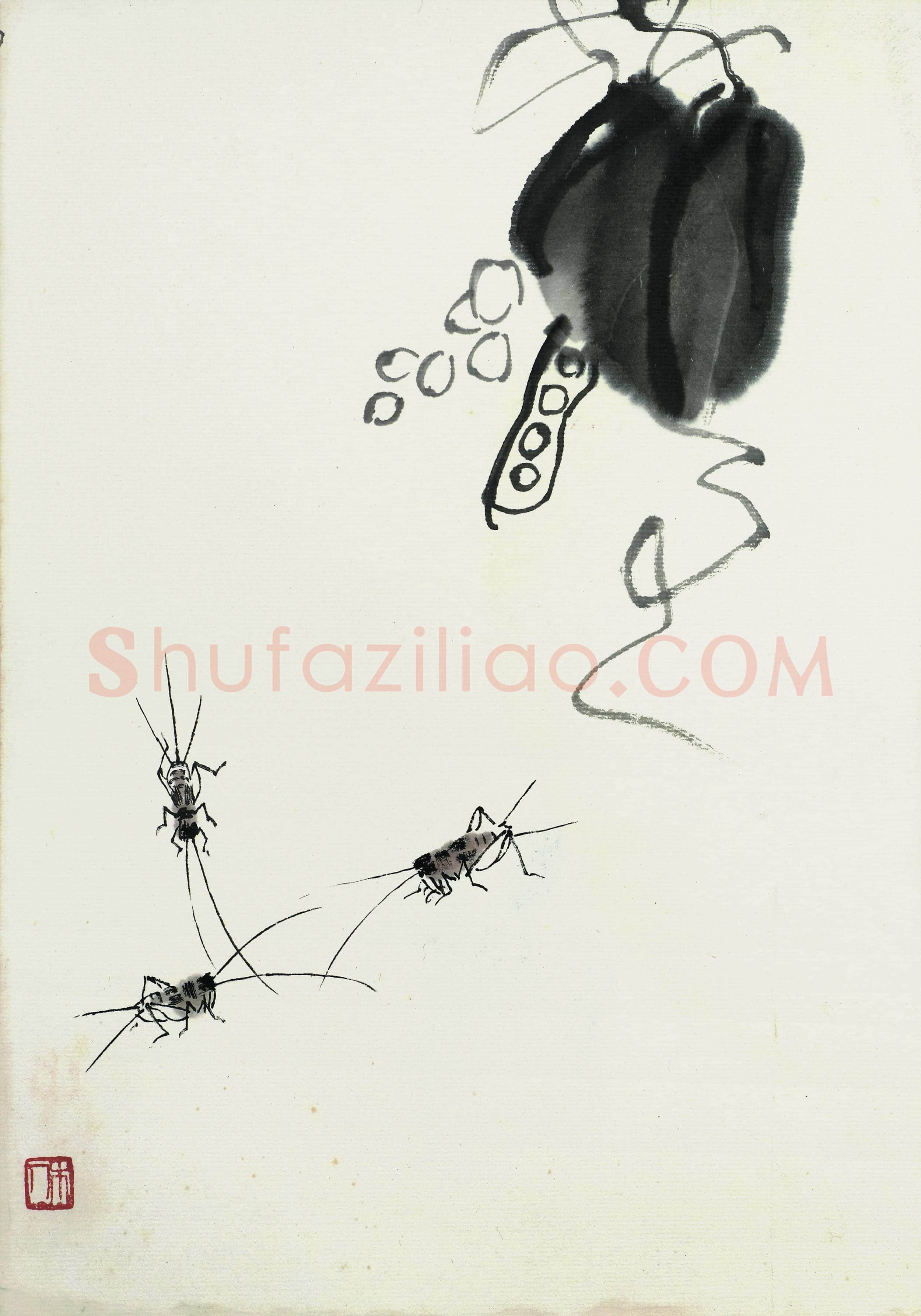 齐白石 国画作品精选-706