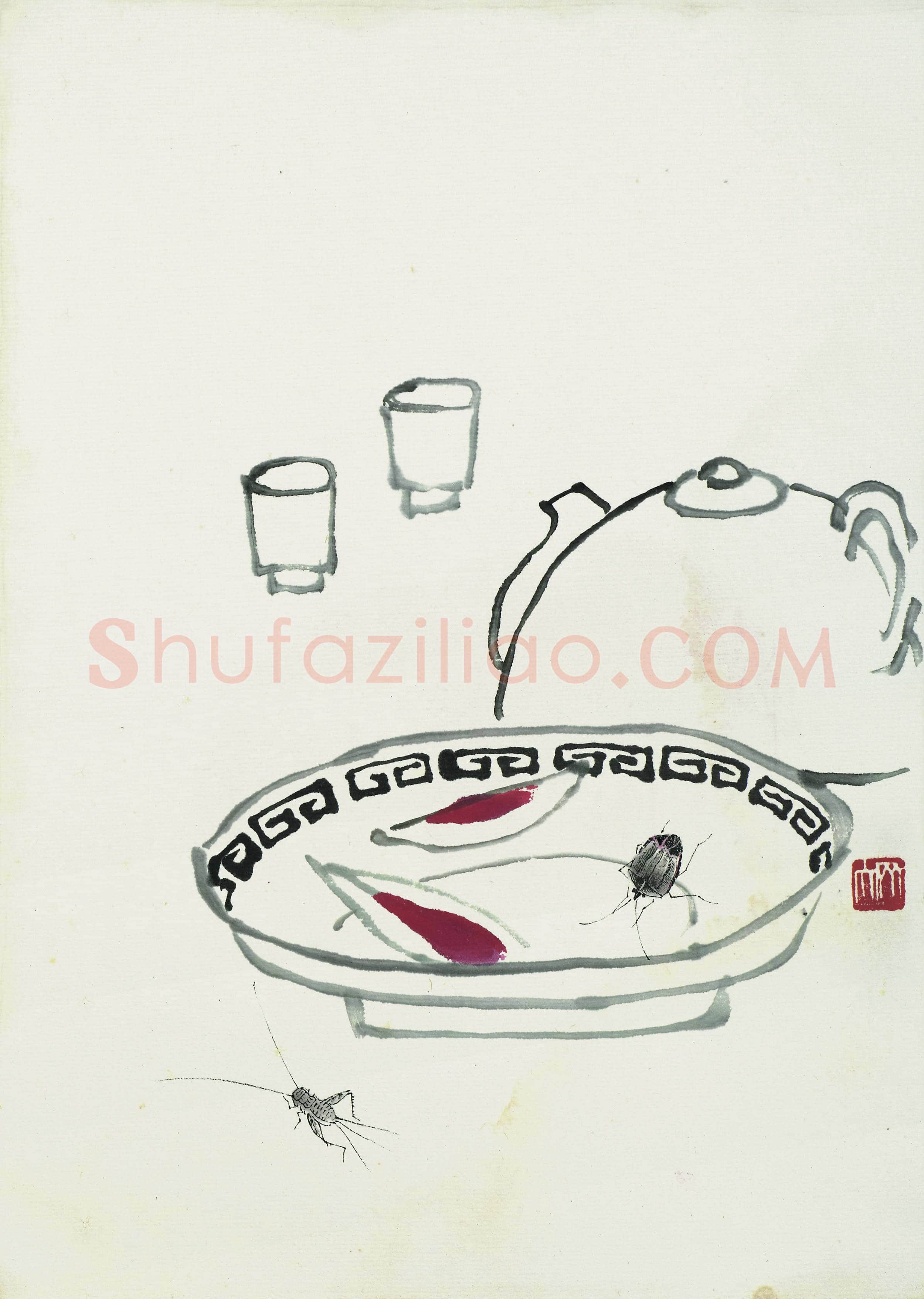 齐白石 国画作品精选-717