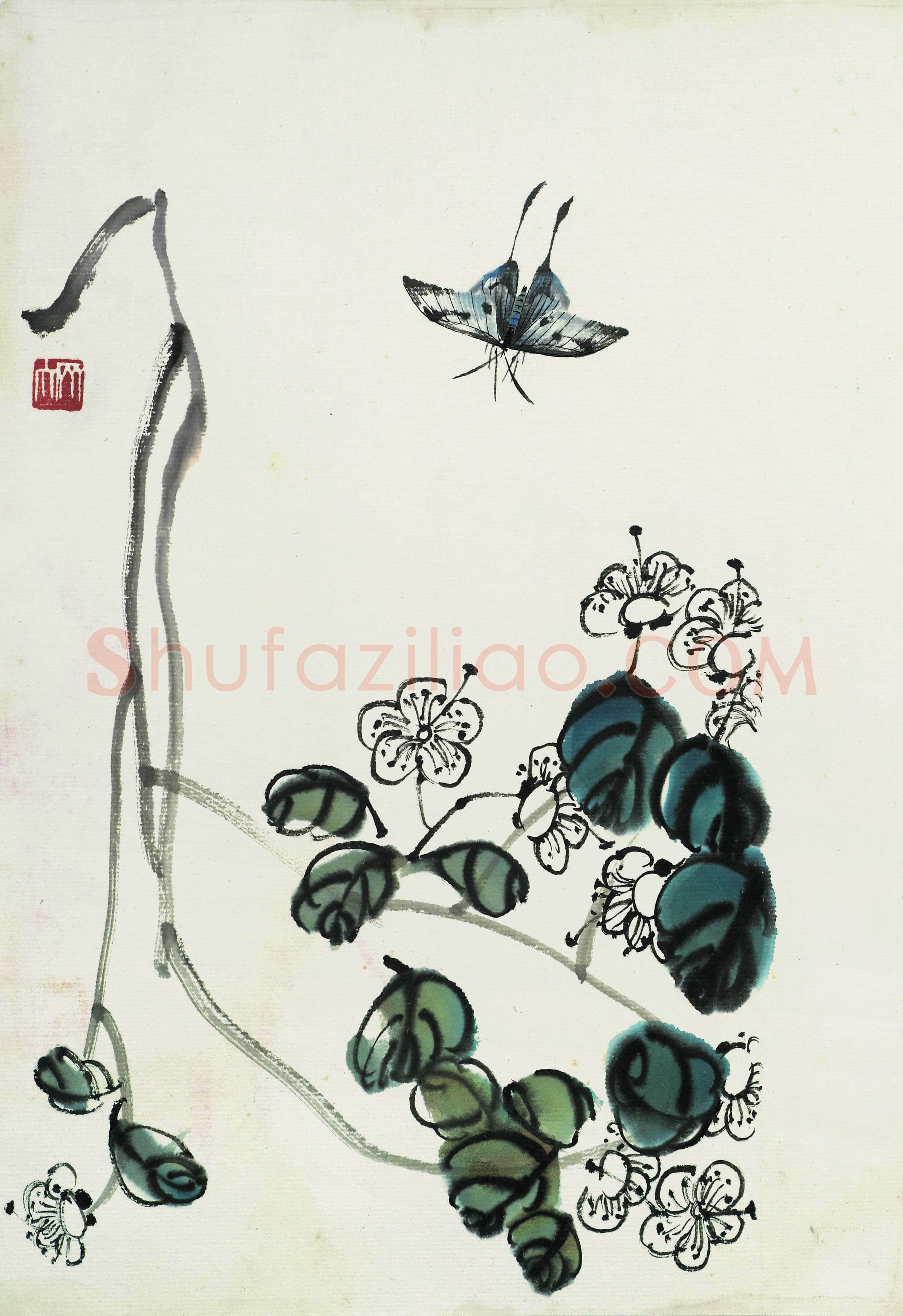 齐白石 国画作品精选-718