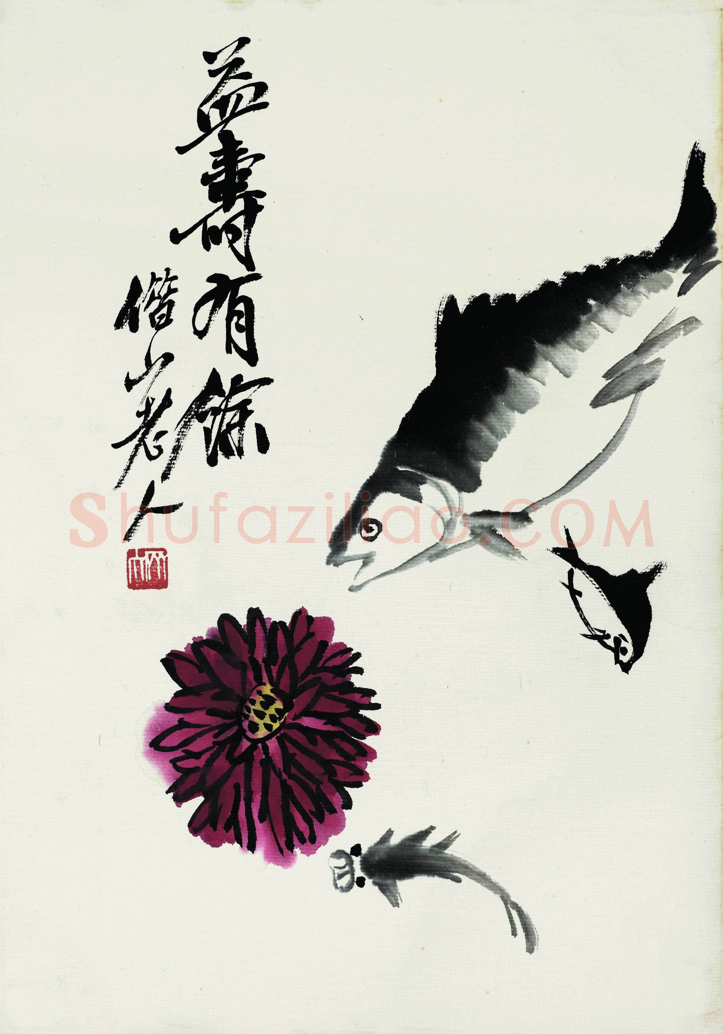 齐白石 国画作品精选-732
